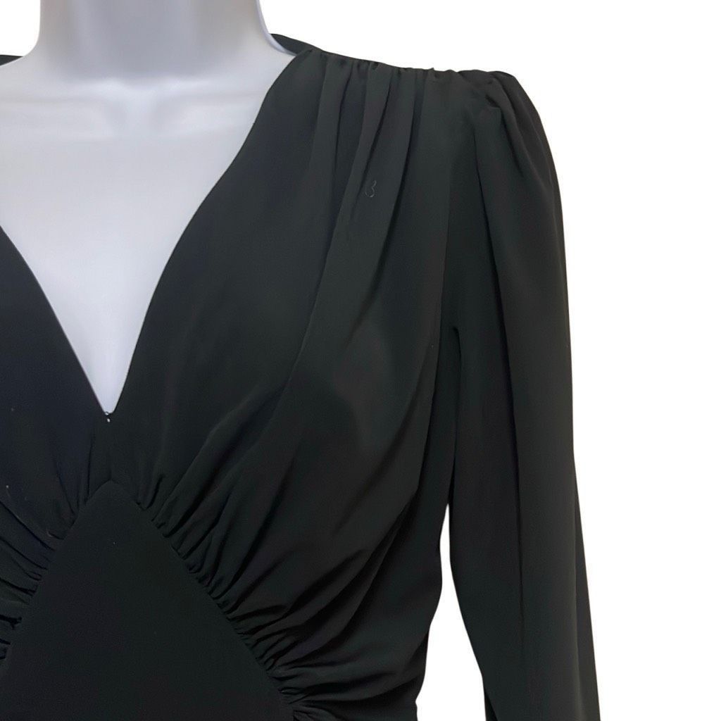 Other Rimini Womens 6 Black Vintage 1980s Mini Cocktail Dress Deep Size M / US 6-8 / IT 42-44 - 5 Thumbnail