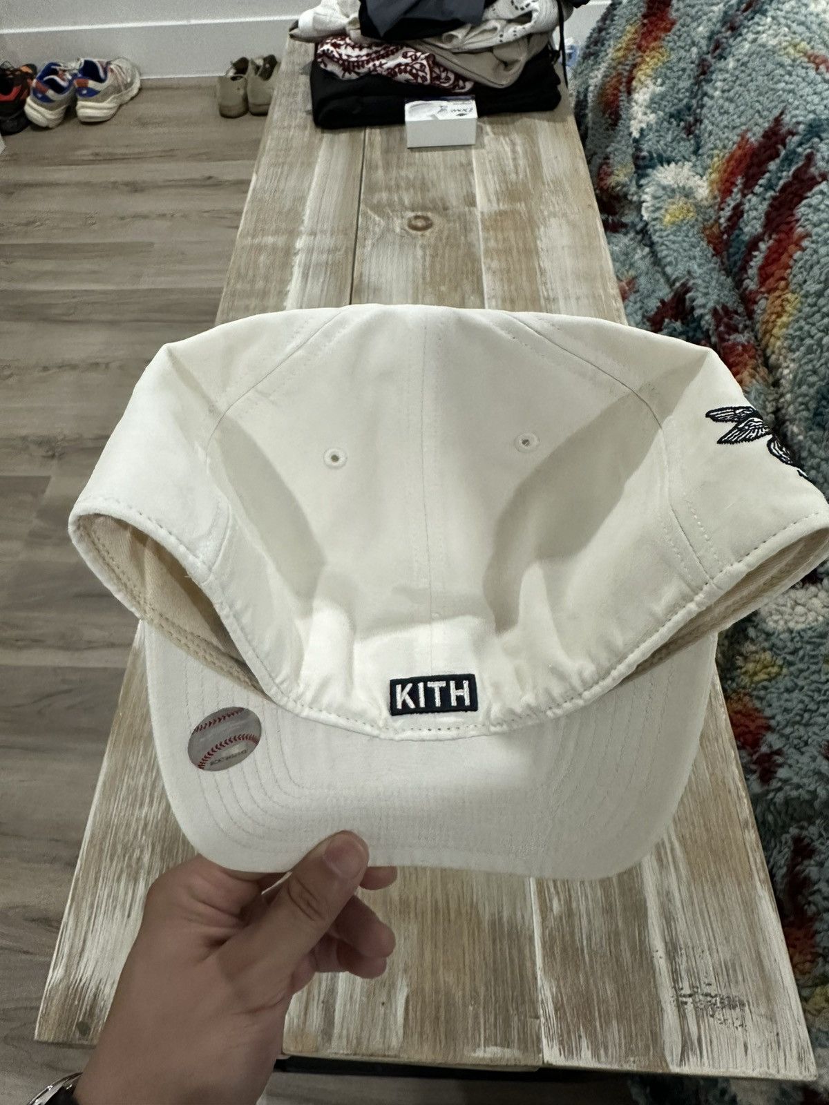 Kith Kith & ‘47 for the New York Yankees Linen Hat Size 36 - 2 Thumbnail