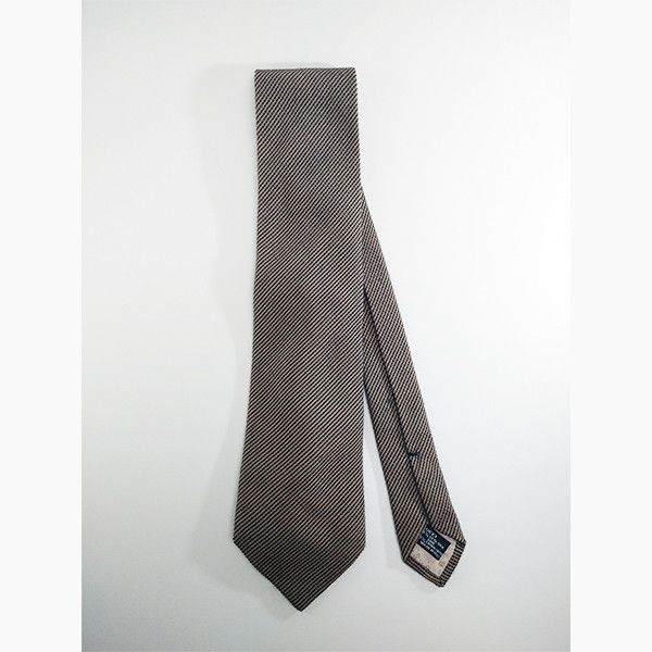 Gucci Vintage 1980s GUCCI Tie Necktie Striped Italy 60% Pure Silk Size ONE SIZE - 2 Thumbnail