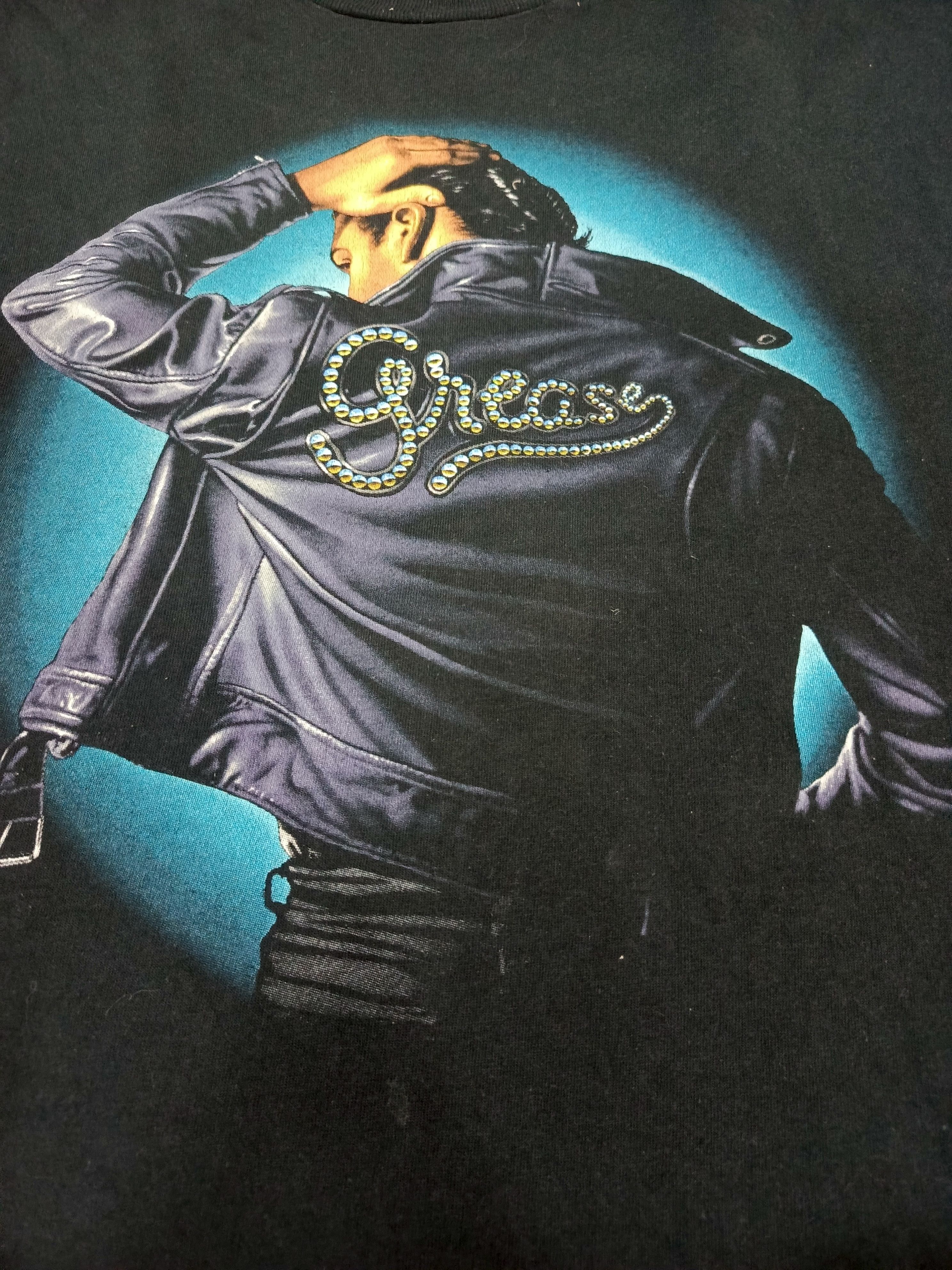 Vintage T-shirt Danny Zuko from the movie Grease. Size US L / EU 52-54 / 3 - 2 Thumbnail