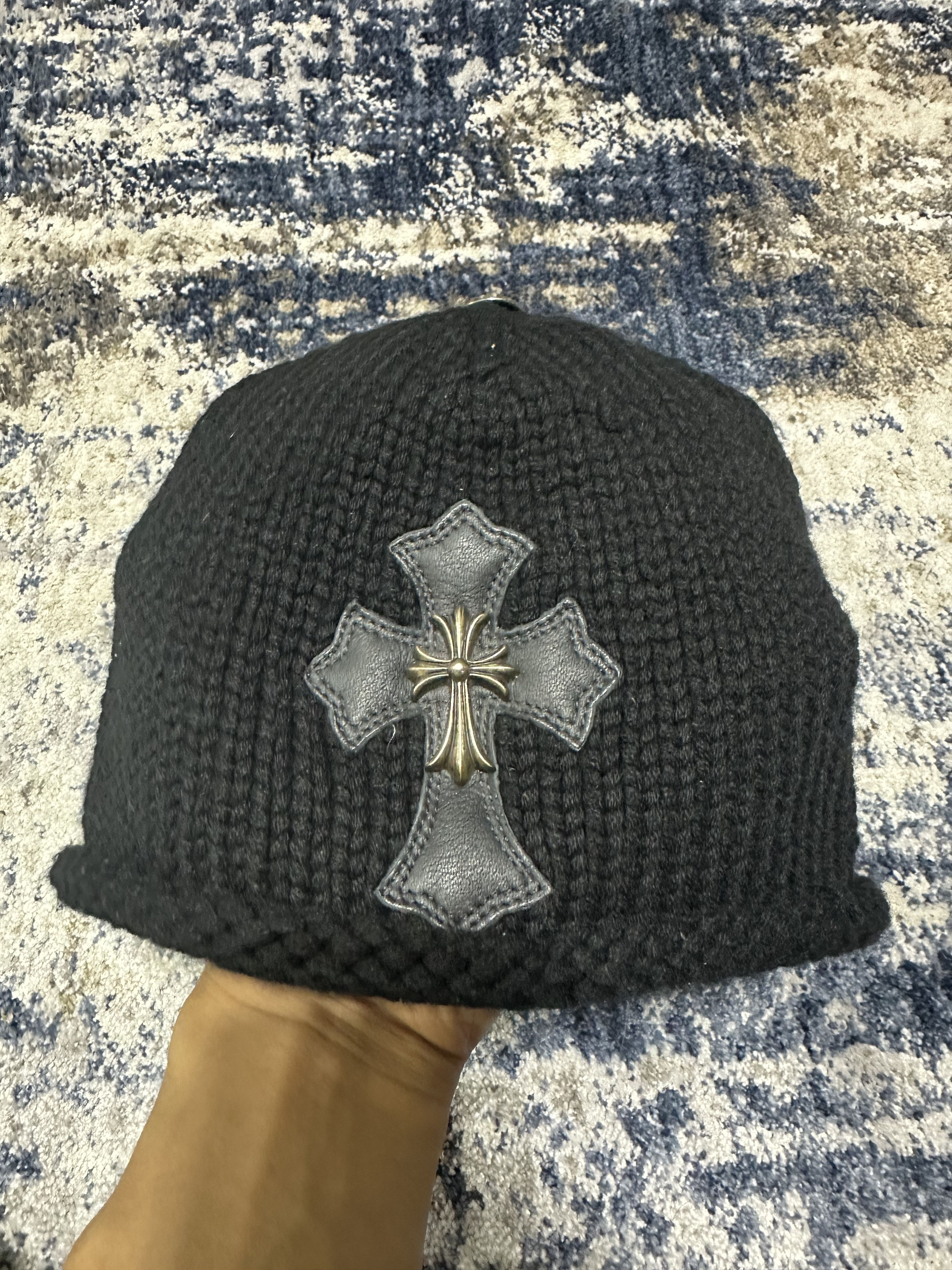 Chrome Hearts 1/1 SAMPLE MATTY BOY SEX RECORDS LIPS LEATHER PATCH