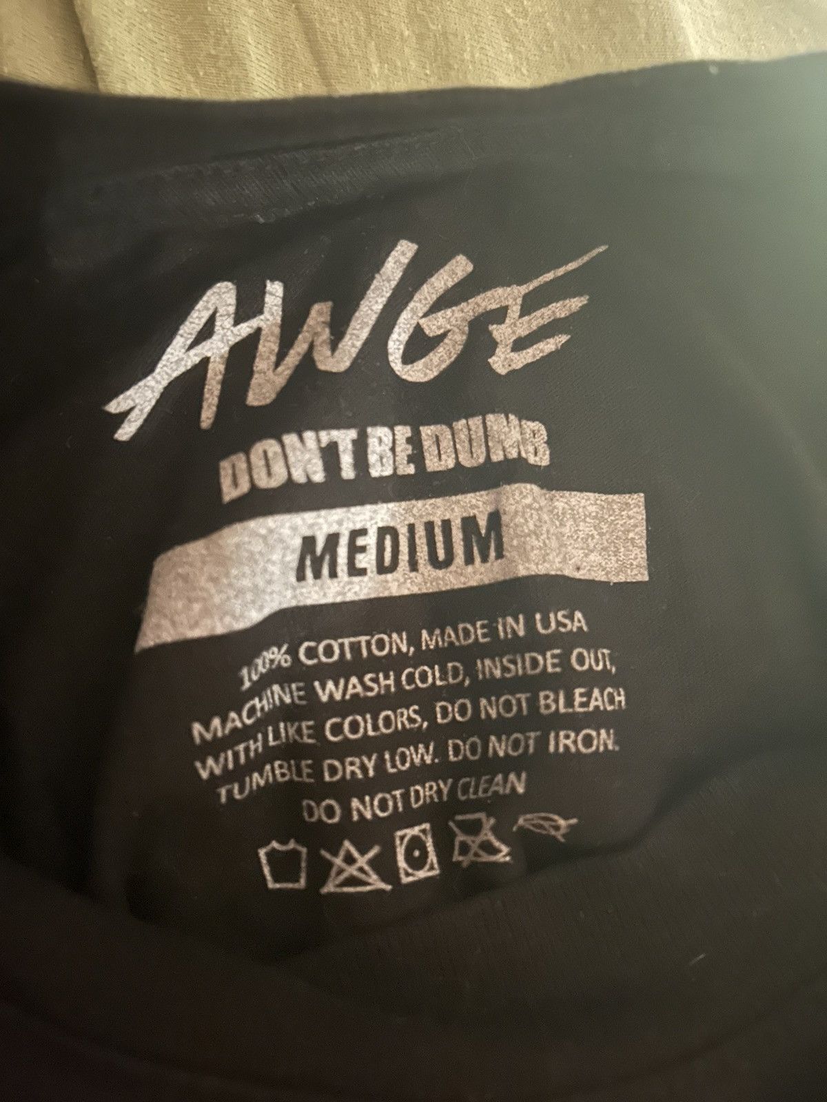 AWGE AWGE ASAPROCKY TSHIRT Size US M / EU 48-50 / 2 - 3 Thumbnail