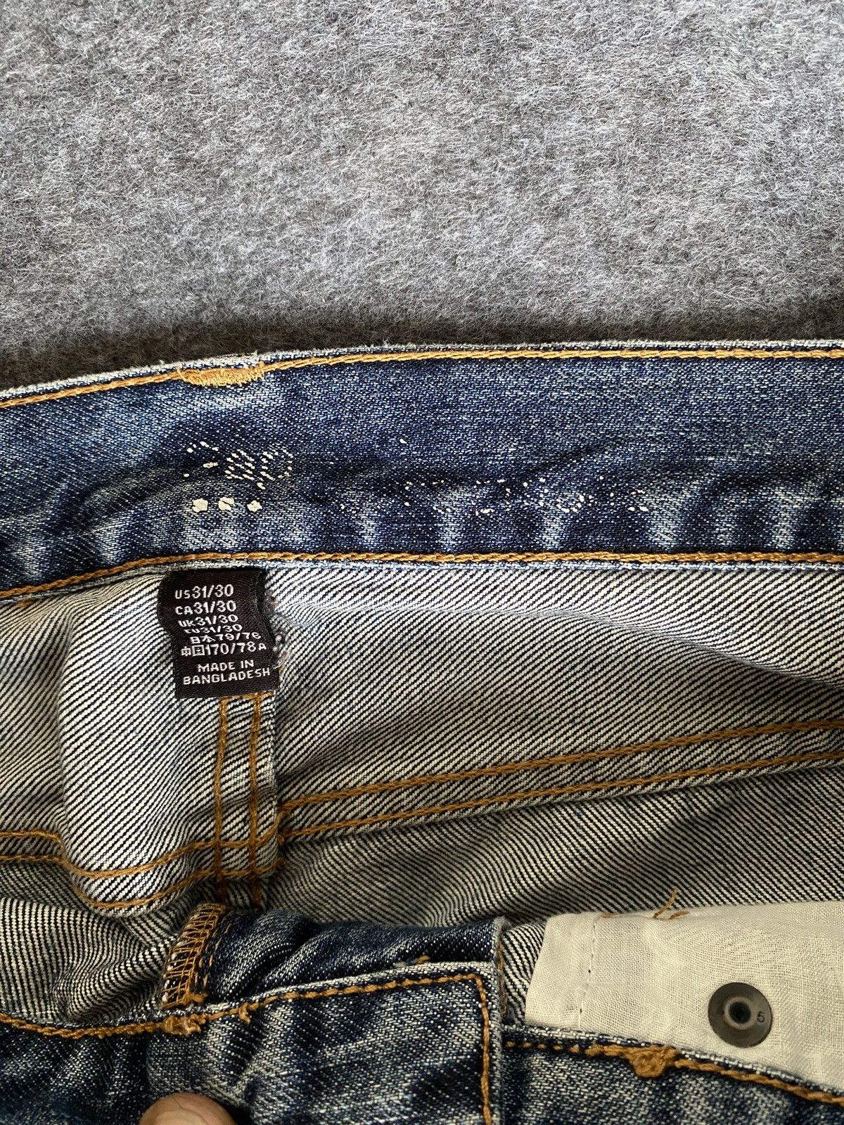 American Eagle Outfitters × Gap Vintage gap selvage denim Size US 30 / EU 46 - 6 Thumbnail