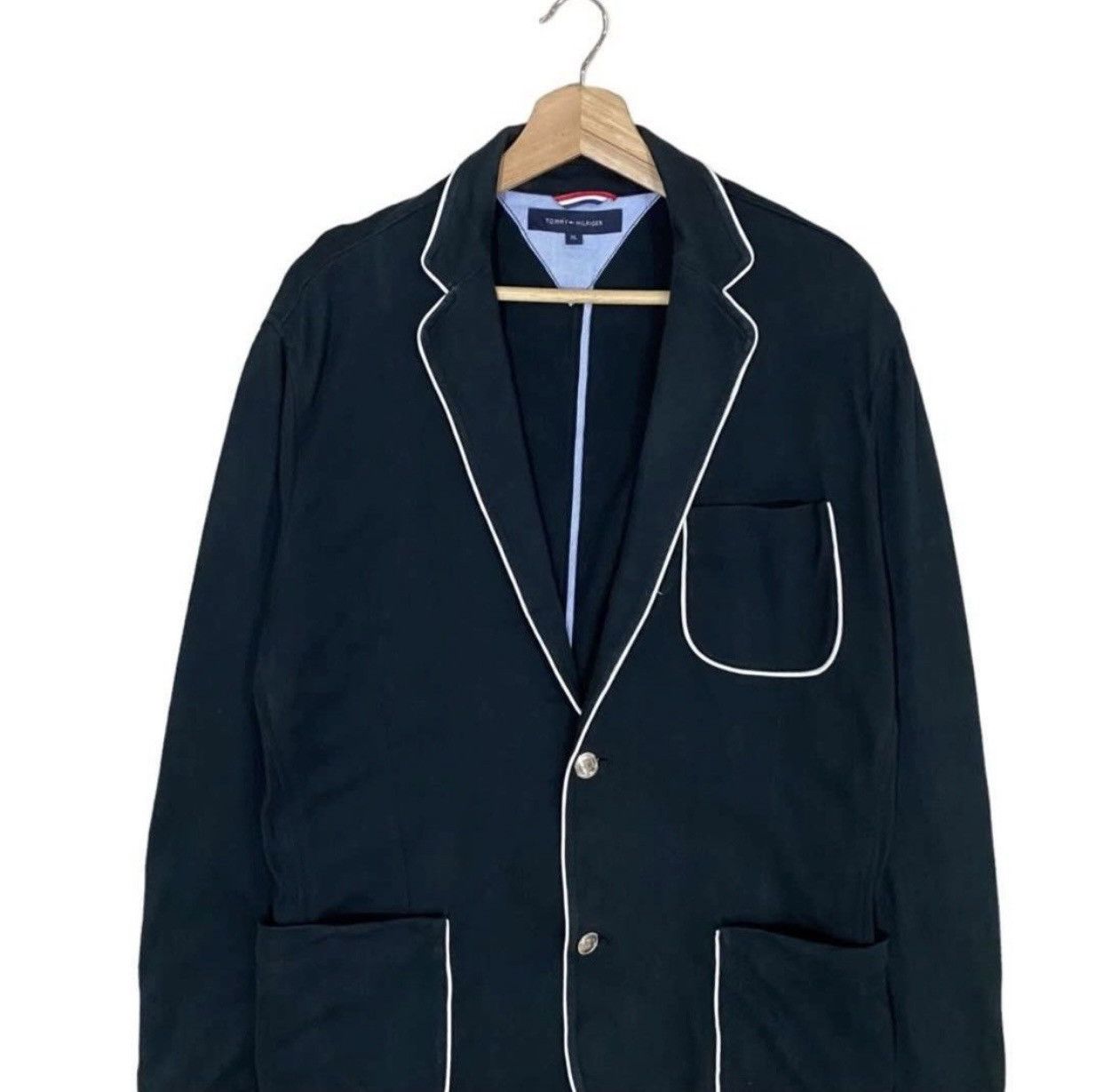 Tommy Hilfiger 🌟TOMMY HILFIGER WHITE MARK CASUAL COATS BLAZER Size US M / EU 48-50 / 2 - 3 Thumbnail