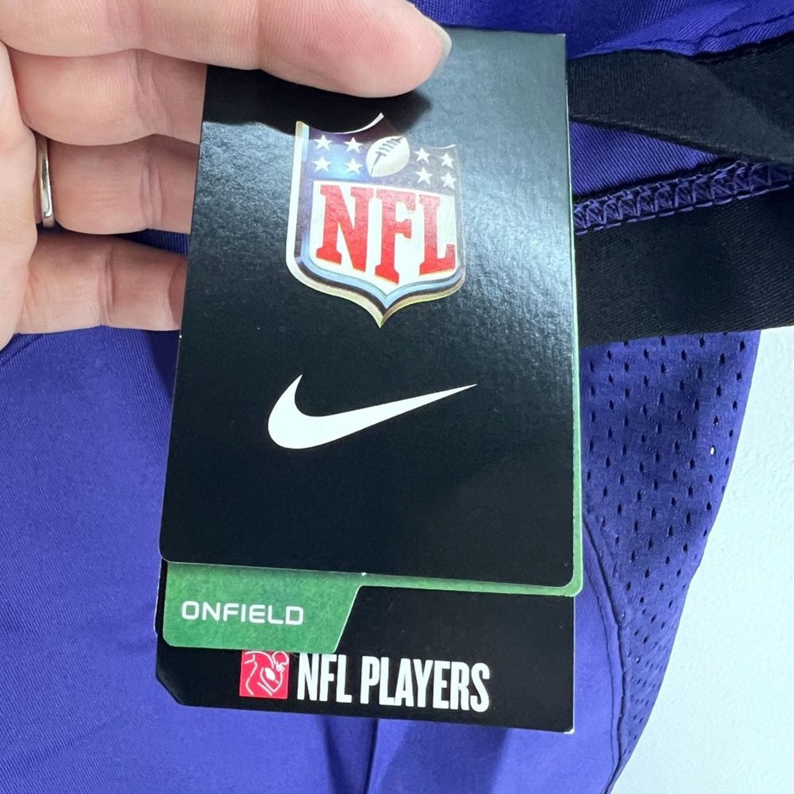 Nike Nike Purple NFL Baltimore Ravens Ray Lewis #52 Home Football Size US XL / EU 56 / 4 - 5 Thumbnail