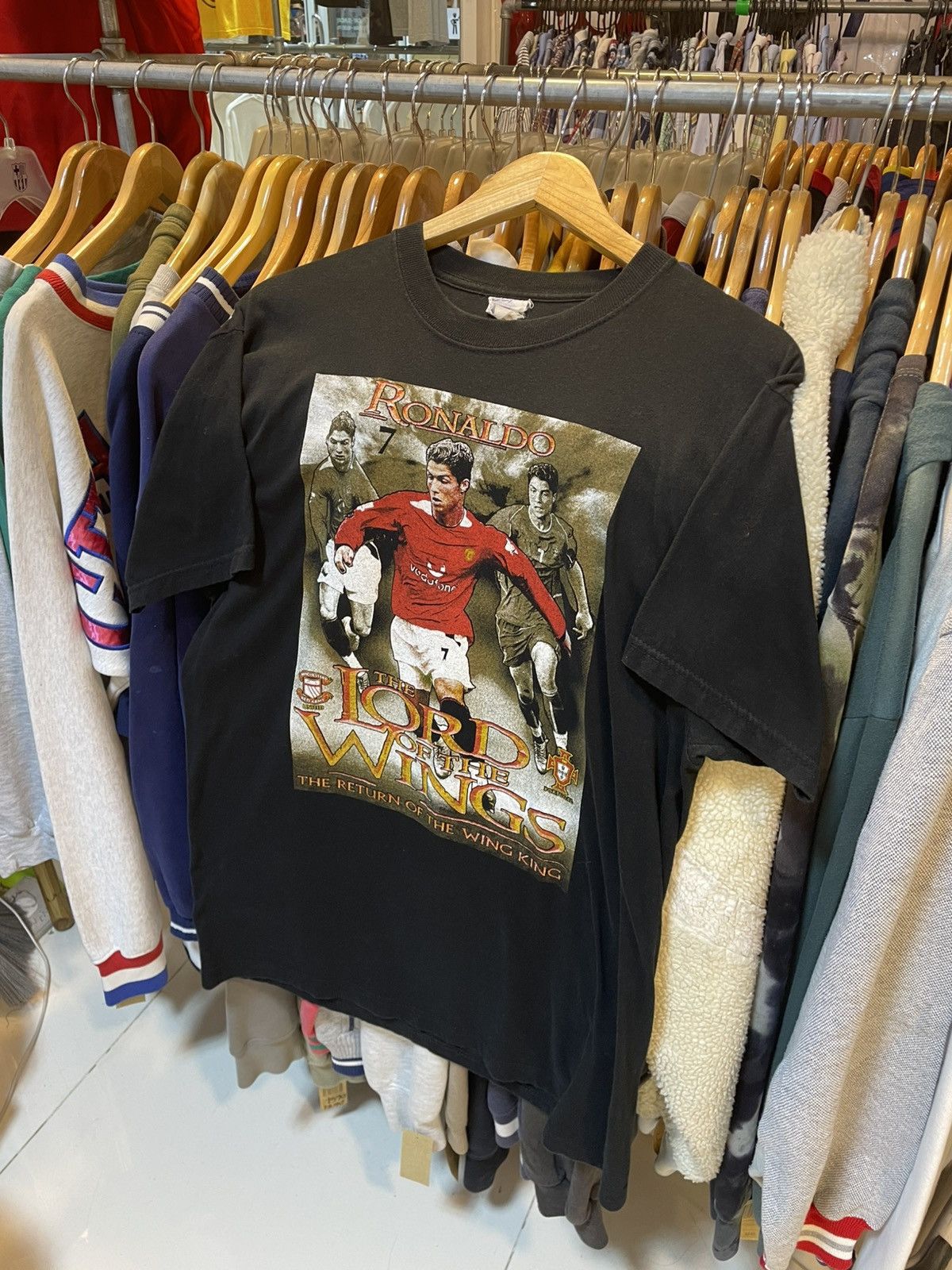Other Y2K Manchester United CR7 Tee Size US S / EU 44-46 / 1 - 1 Thumbnail