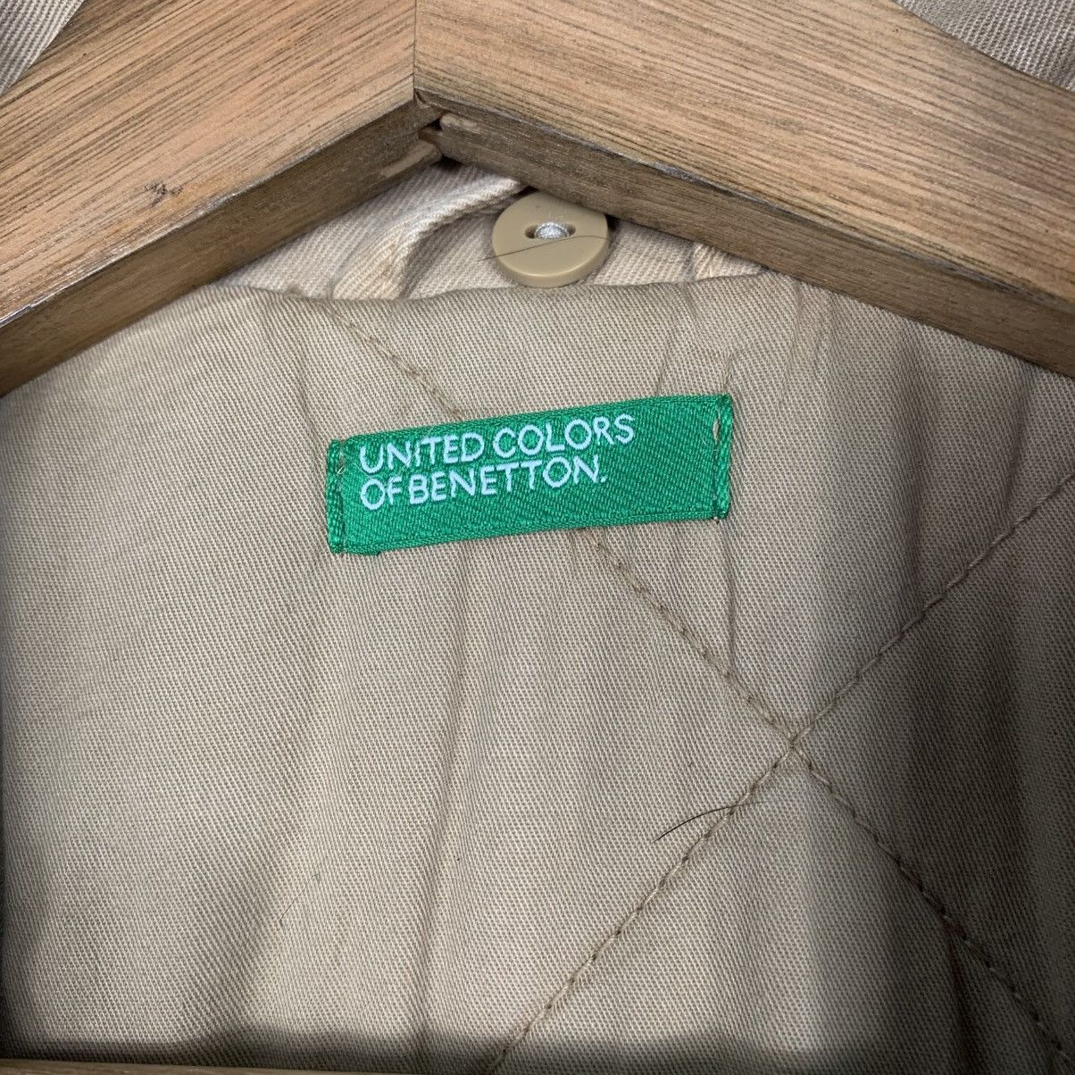 United Colors Of Benetton United Color Of Benetton Double Breasted Trench Coat Size M / US 6-8 / IT 42-44 - 16 Thumbnail