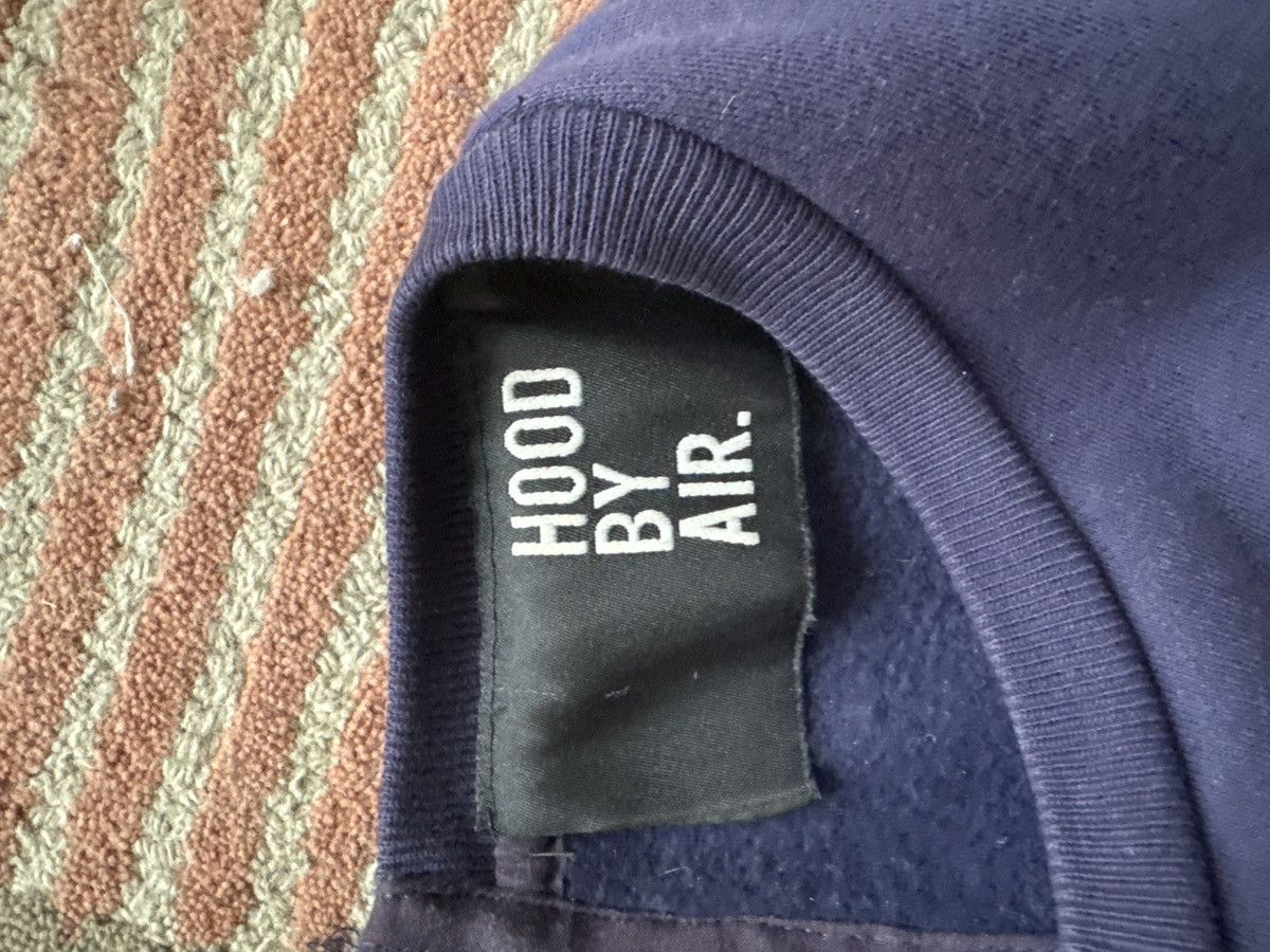 Hood By Air Hood By Air Laced-up Navy Sweatshirt Size Medium Size US M / EU 48-50 / 2 - 3 Thumbnail