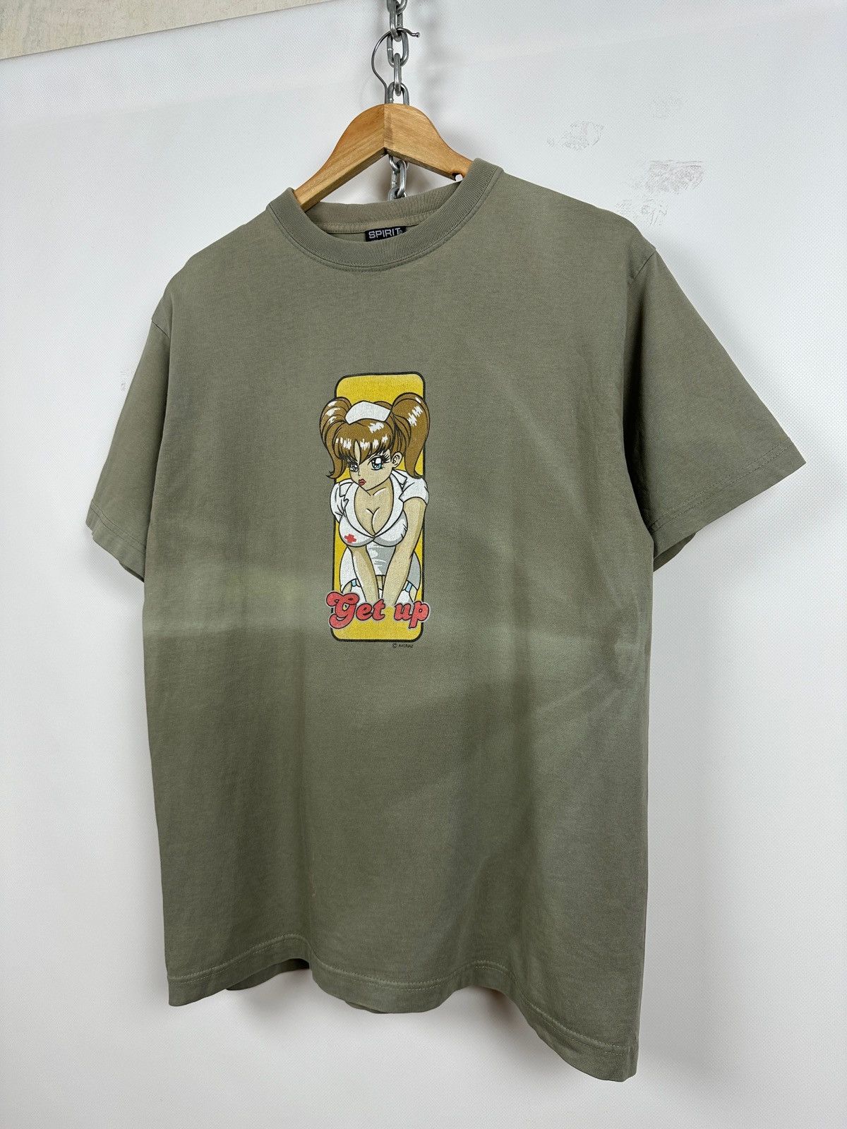 Girl Skateboards Vintage Spirit Get Up Hook Ups Nurse Girl Skateboard T-Shirt Size US L / EU 52-54 / 3 - 4 Thumbnail