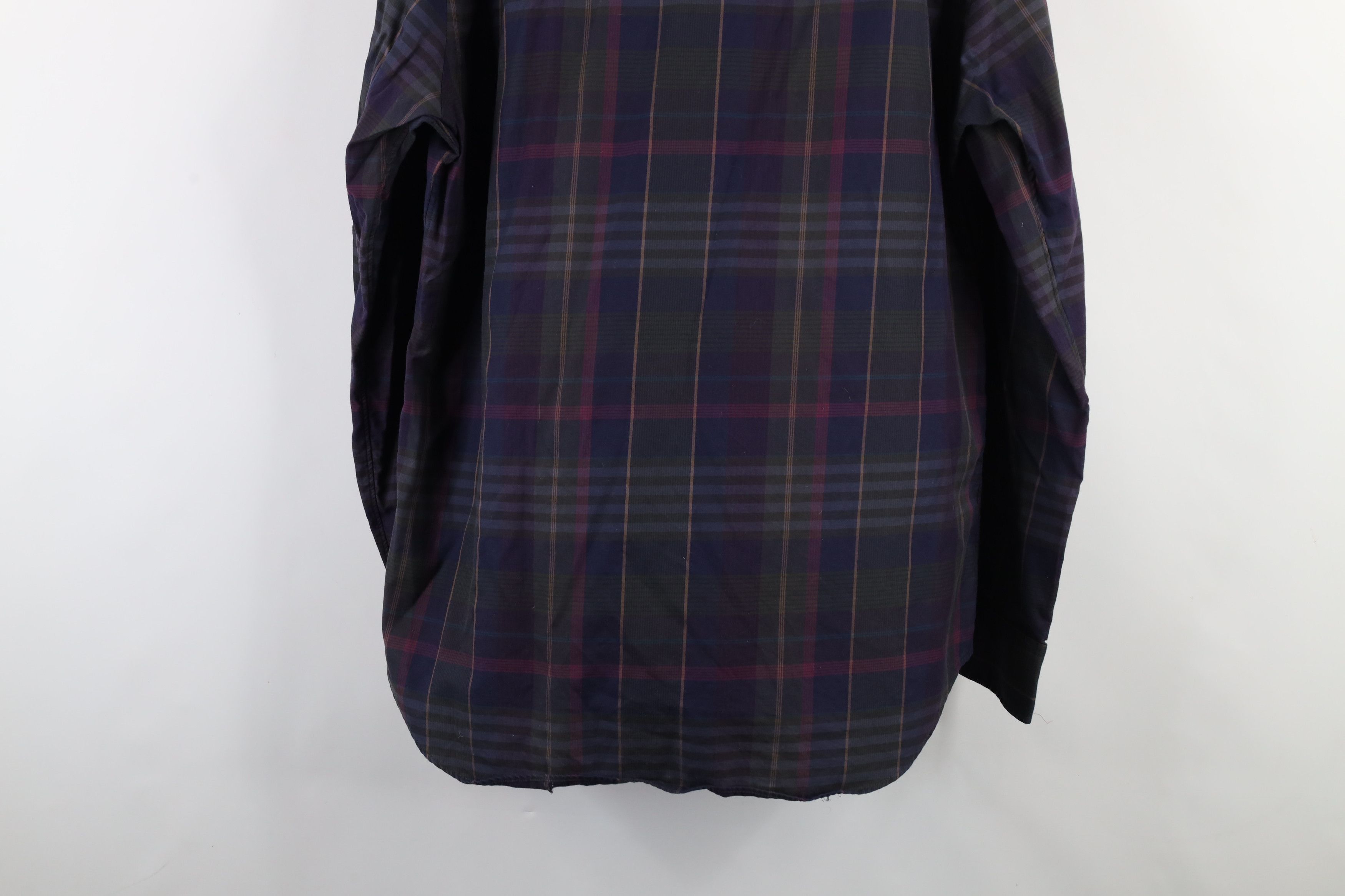 Ralph Lauren × Vintage Ralph Lauren RL Twill Collared Button Shirt Rainbow Plaid Size US XL / EU 56 / 4 - 11 Thumbnail
