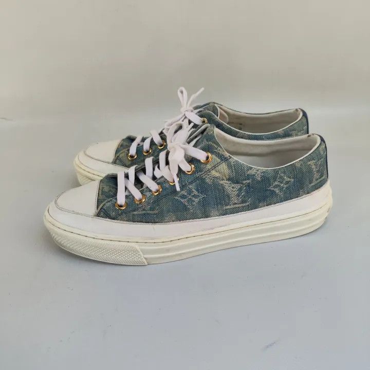 Louis Vuitton Louis Vuitton Stellar Denim Casual Sneakers 0079 Size US 6 / IT 36 - 1 Thumbnail