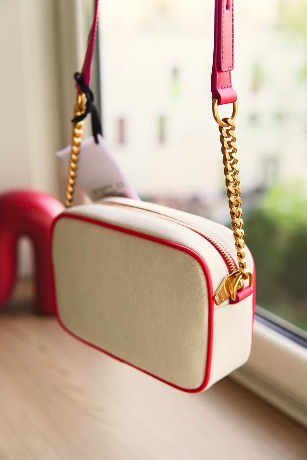 Balmain Balmain B-Army Mini Bag – Canvas & Pink – New with Tags Size ONE SIZE - 3 Thumbnail