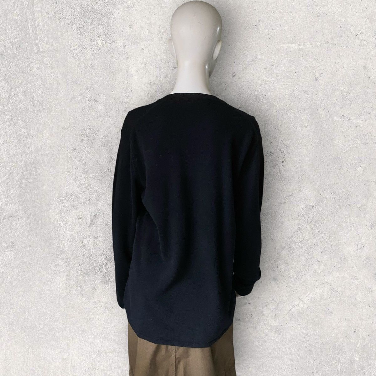 Comme des Garcons Bow Embroidered Oversize Sweater Size S / US 4 / IT 40 - 4 Thumbnail