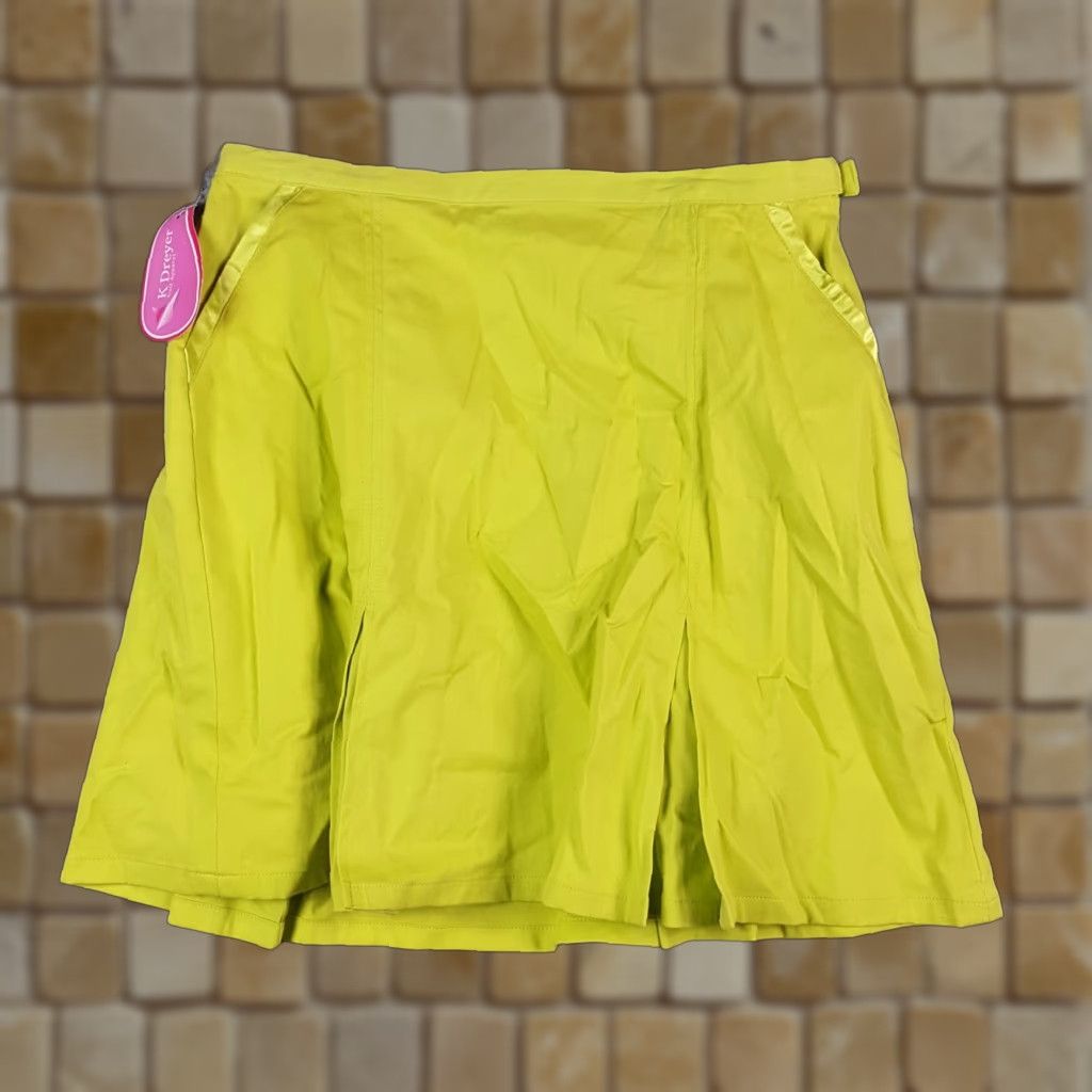 Vintage VINTAGE Green Athletic Golf Skirt Women's Size 4 High Waist A-Line Summer Casual Y2K Size 27" / US 4 / IT 40 - 1 Thumbnail