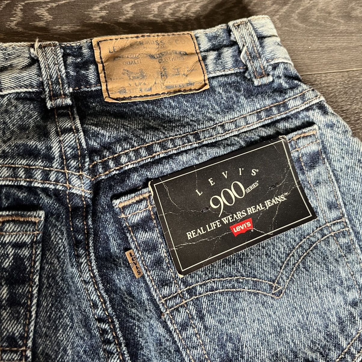 Levi's × Levi's Vintage Clothing × Vintage New Vintage 1980s Levi’s 900 Series Acid Wash Denim Jeans 5 Size 27" / US 4 / IT 40 - 6 Thumbnail
