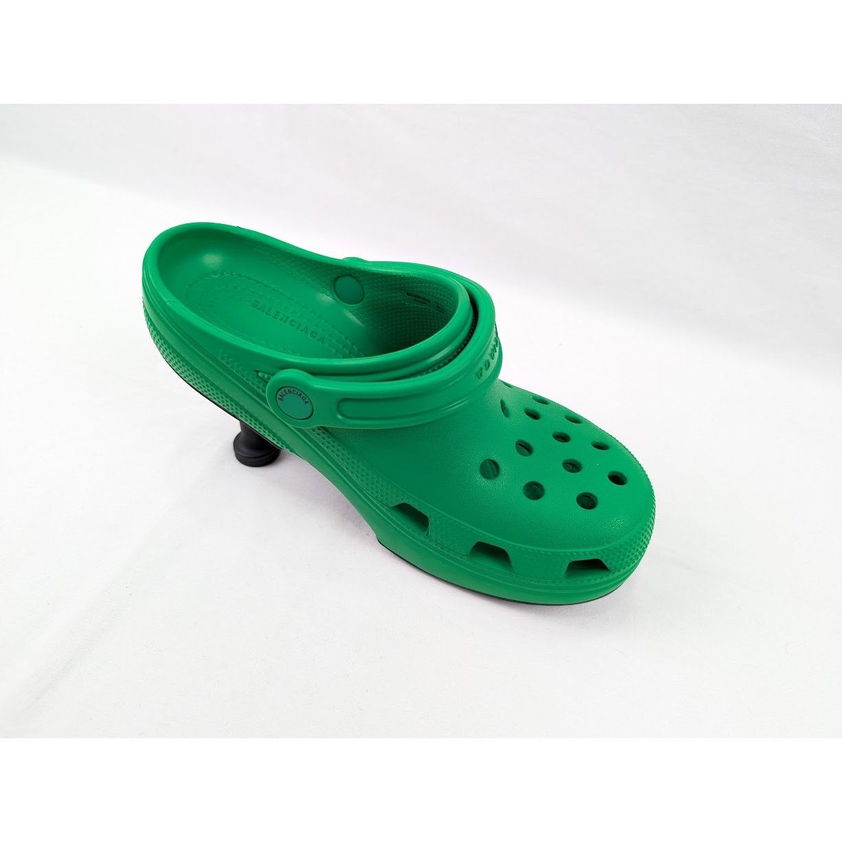 Balenciaga o1rshd1 Q:2 / Rubber Crocs Madame in Grass Green Size US 8 / IT 38 - 9 Thumbnail