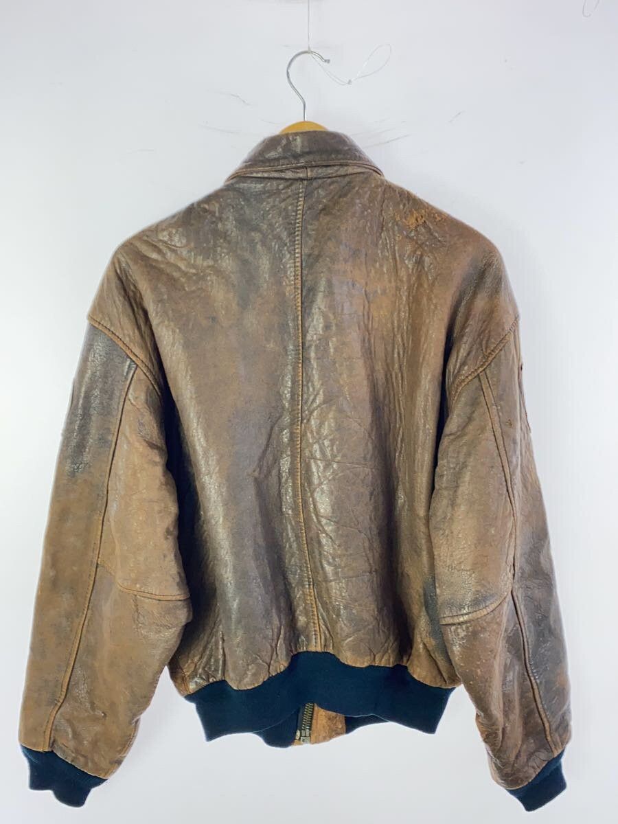 Avirex Avirex Leather Jacket Blouson Brown Size US S / EU 44-46 / 1 - 2 Thumbnail