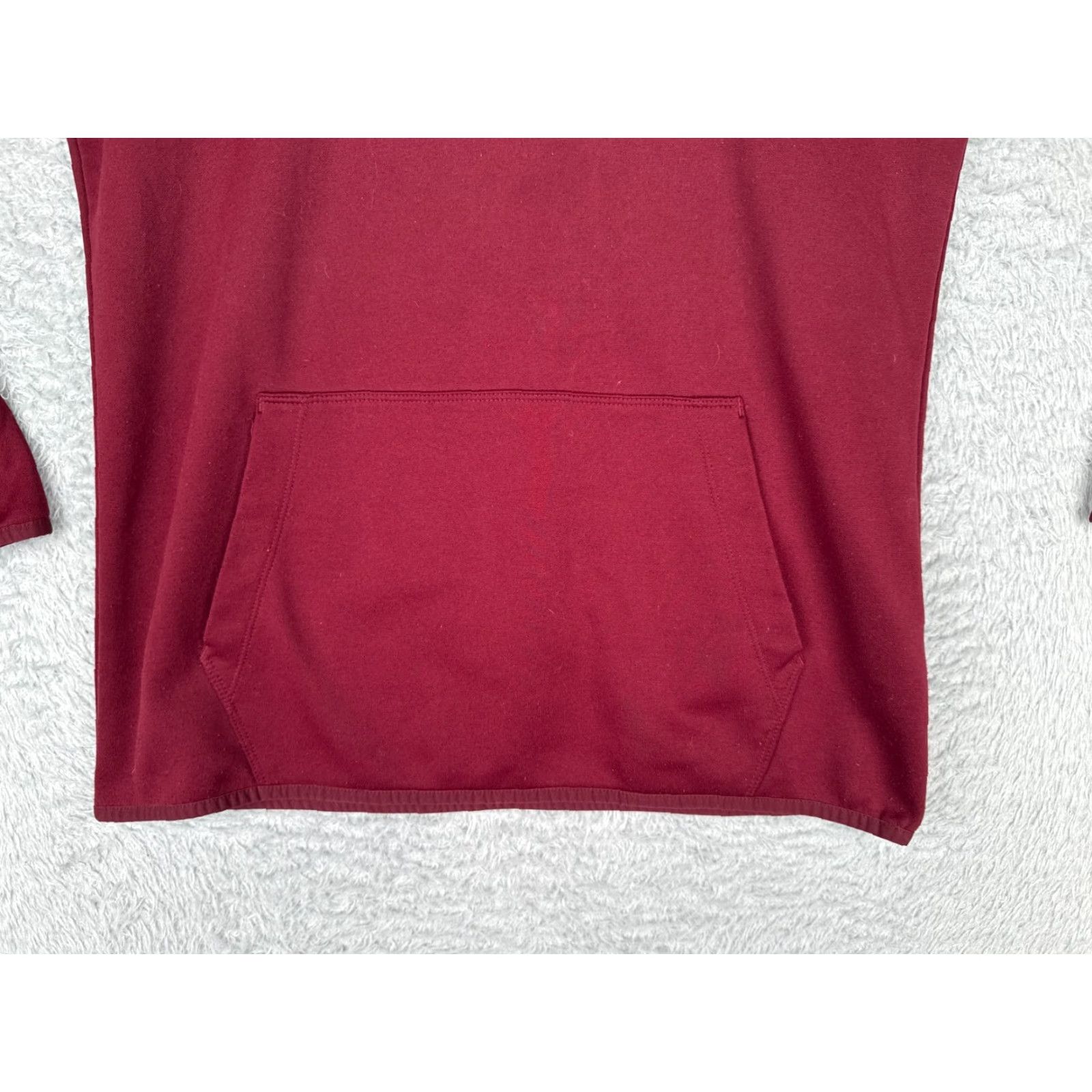 The North Face The North Face Sweater Womens Small Red Pullover Hoodie 100% Polyester Pocket Size S / US 4 / IT 40 - 5 Thumbnail
