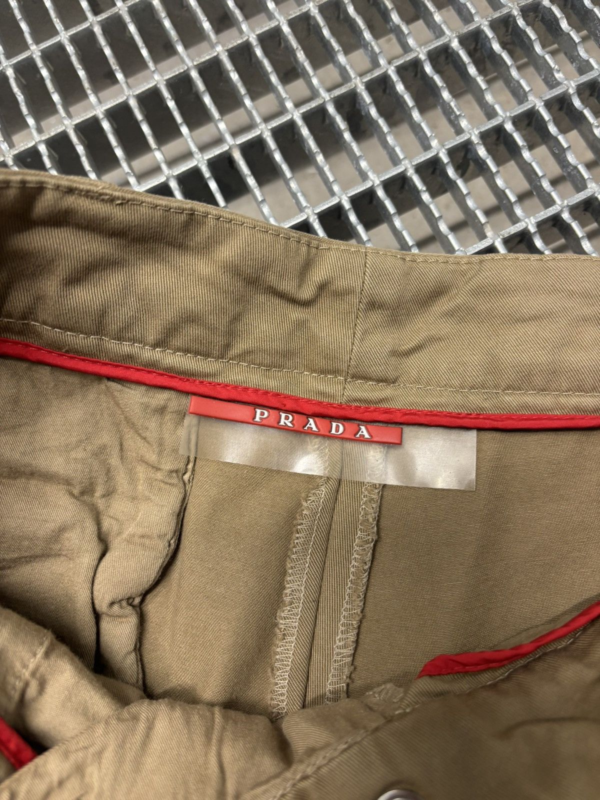 Prada Prada cotton twill trousers Size 27" / US 4 / IT 40 - 5 Thumbnail