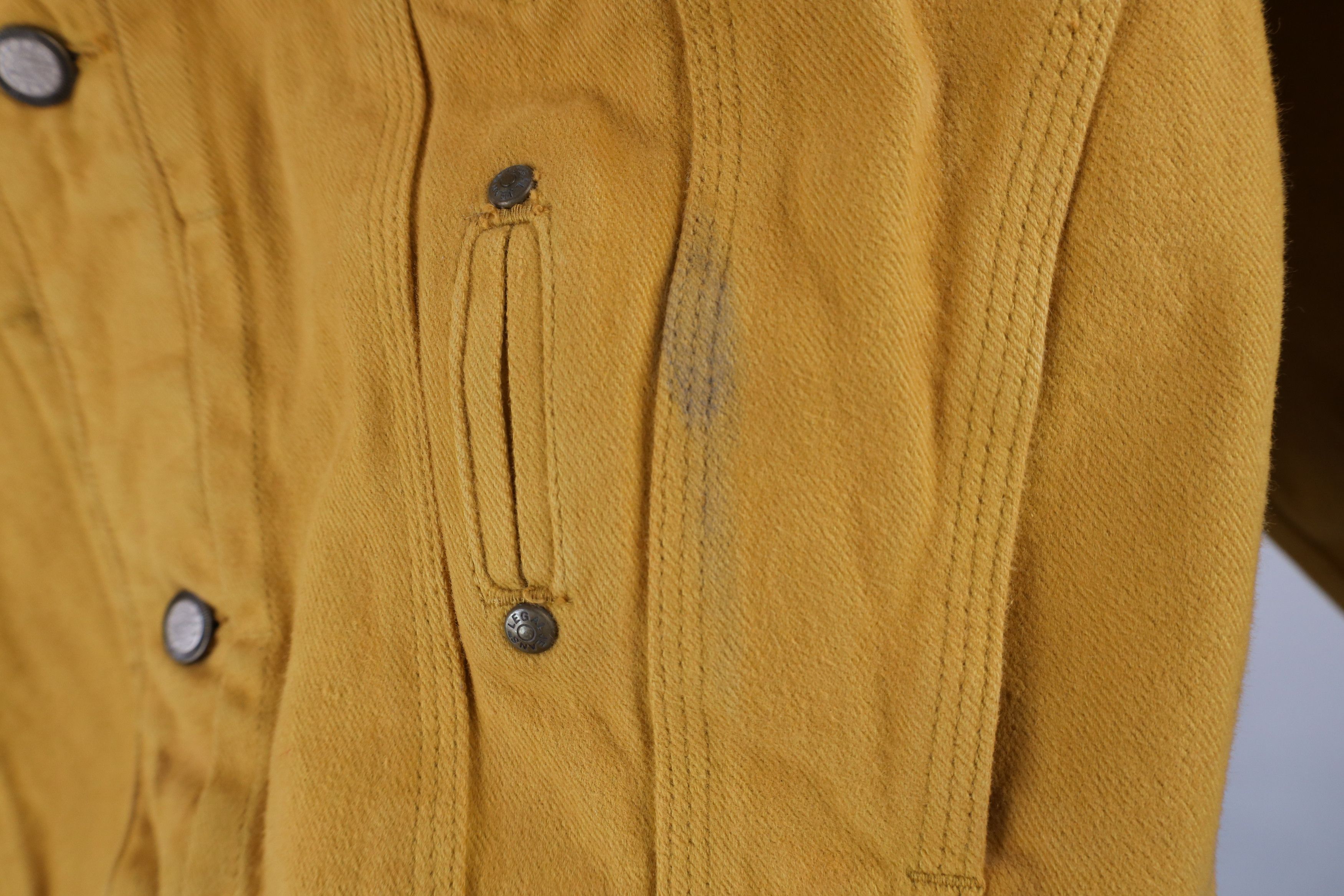 Vintage Vintage 90s Streetwear Pigment Dye Denim Trucker Jacket Size US M / EU 48-50 / 2 - 7 Thumbnail