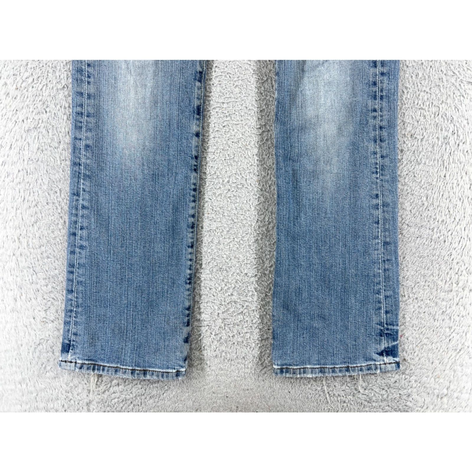 Lucky Brand VINTAGE Lucky Brand Jeans Womens Blue Denim 90s 27in Inseam Bootcut 30 Model Designer Size 26" / US 2 / IT 38 - 5 Thumbnail