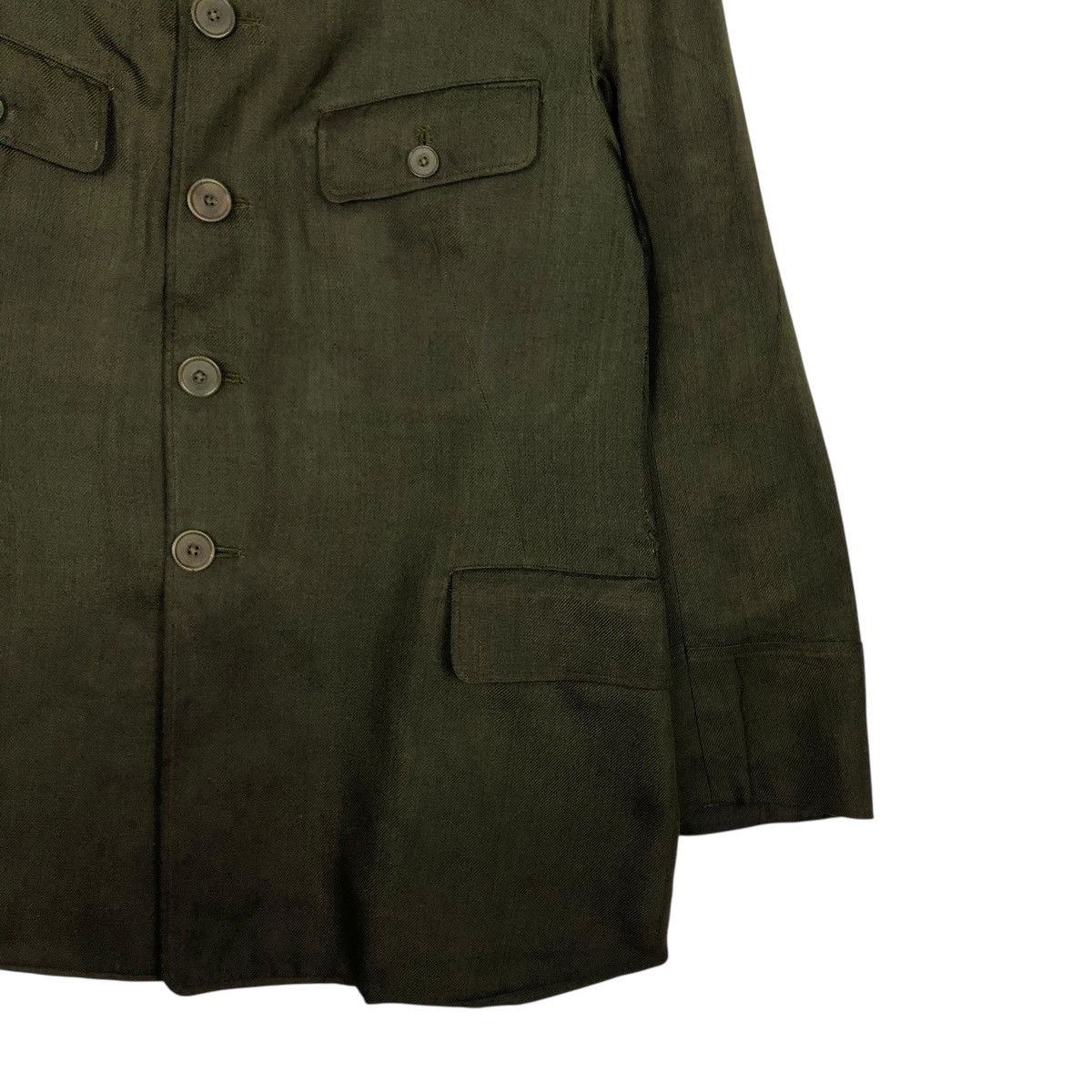 Vintage 🔥VINTAGE CHORE WORK MILITARY JACKET BUTTON BUZZ RICKSONS Size US S / EU 44-46 / 1 - 7 Thumbnail