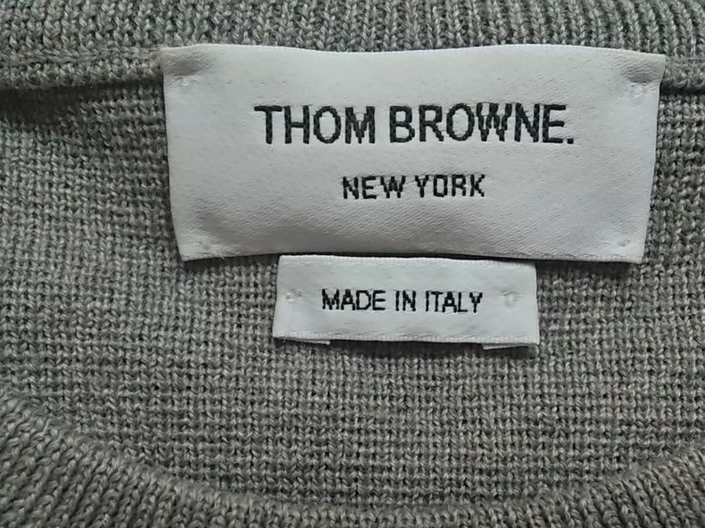 Thom Browne Thom Browne knitted sweater Size US M / EU 48-50 / 2 - 2 Thumbnail