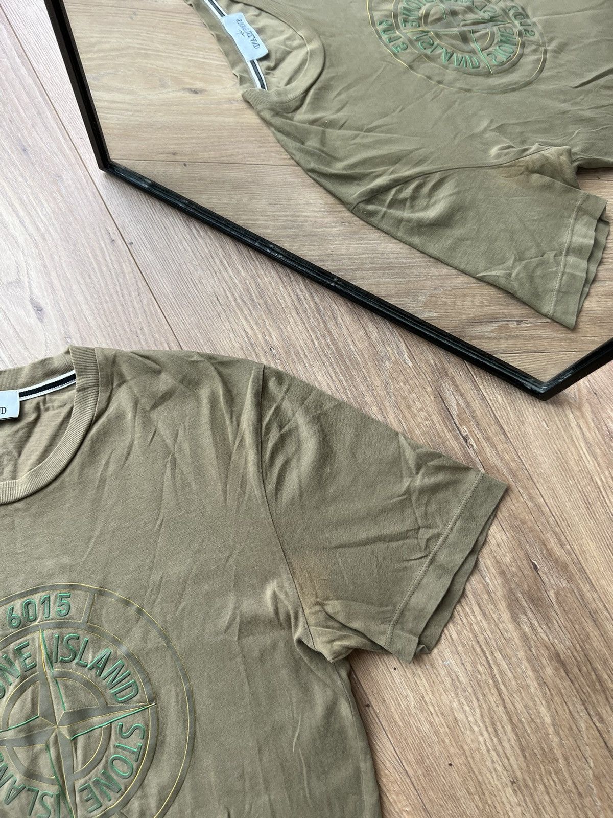 Stone Island STONE ISLAND 6015 BIG LOGO TEE CASUALS RARE Size US M / EU 48-50 / 2 - 5 Thumbnail