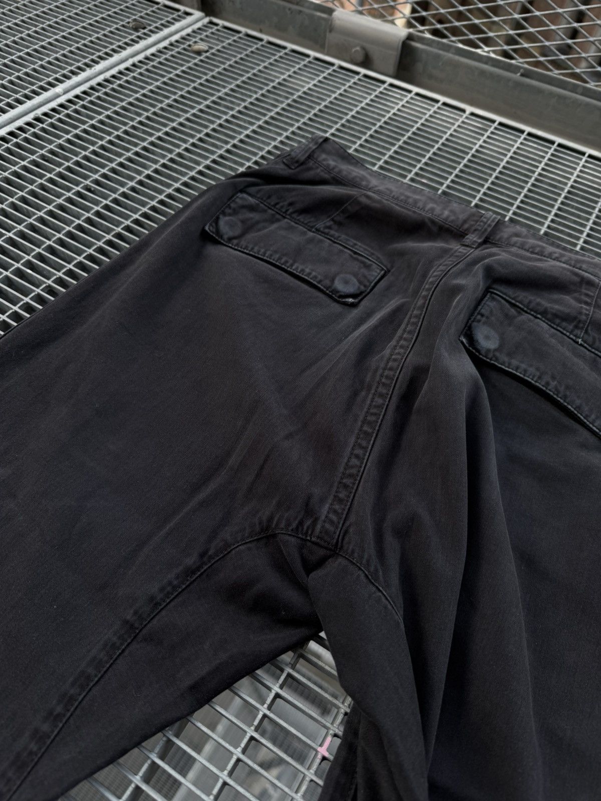 Helmut Lang Helmut Lang Curved Leg Track Pants Size US 30 / EU 46 - 14 Thumbnail