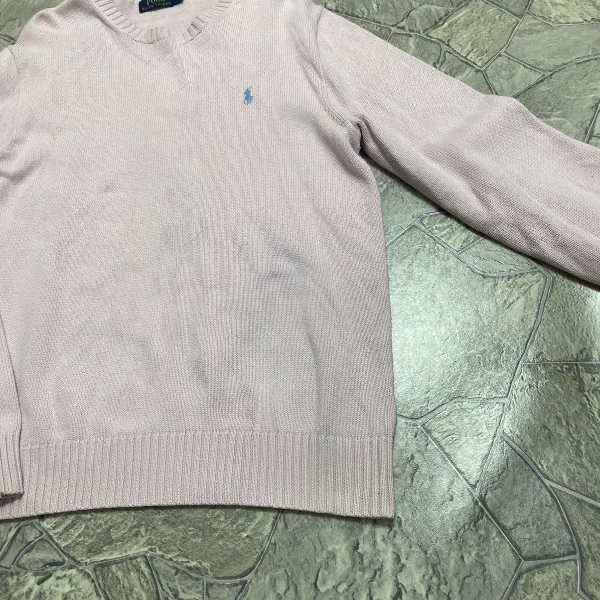 Polo Ralph Lauren Vintage Polo Ralph Lauren Sweater Knit Jumper Pink Size L Size US L / EU 52-54 / 3 - 7 Thumbnail