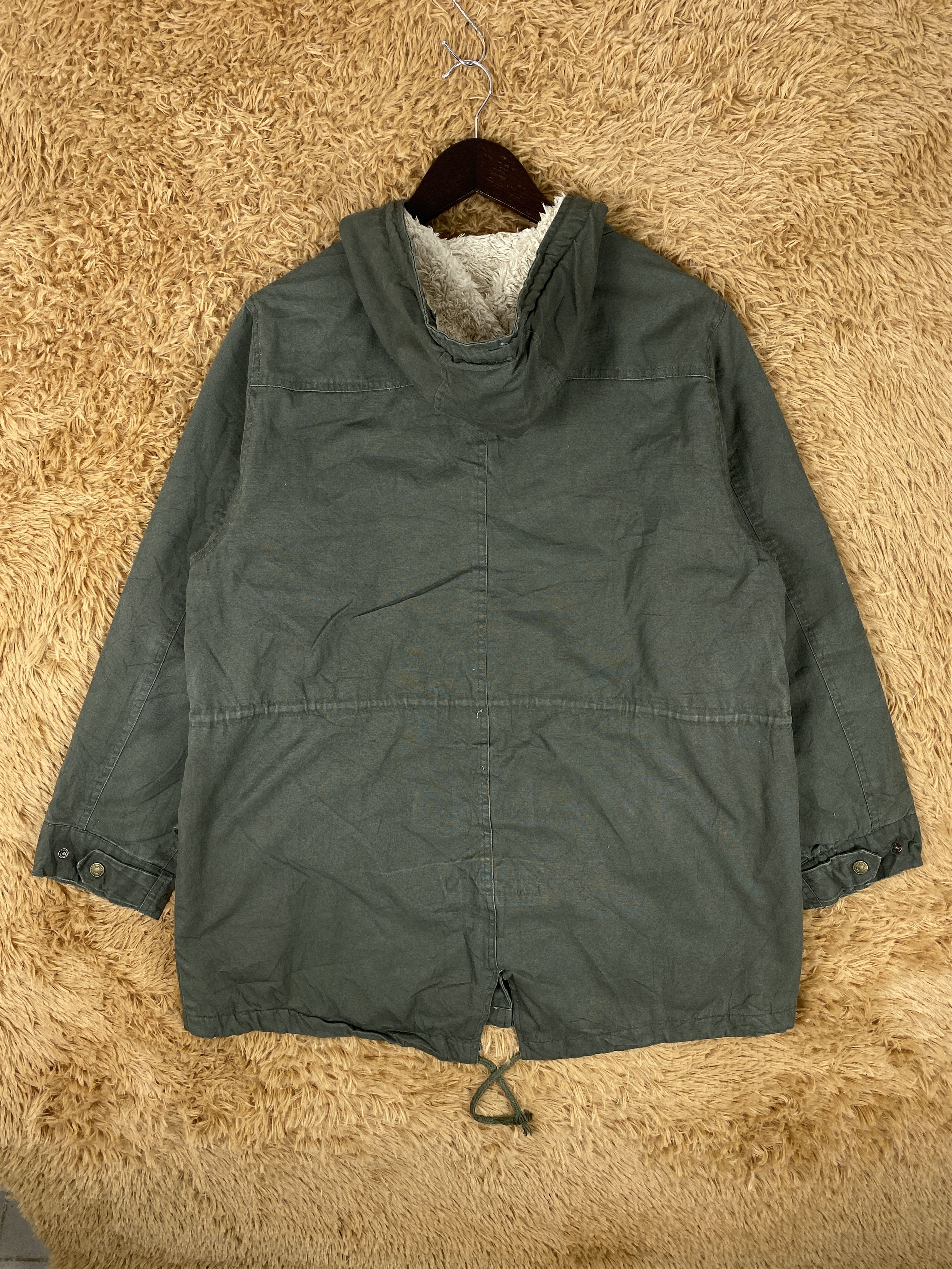 Japanese Brand Vintage Blue Strive Hoodie Sherpa Lining Jacket J2195 Size US M / EU 48-50 / 2 - 6 Thumbnail