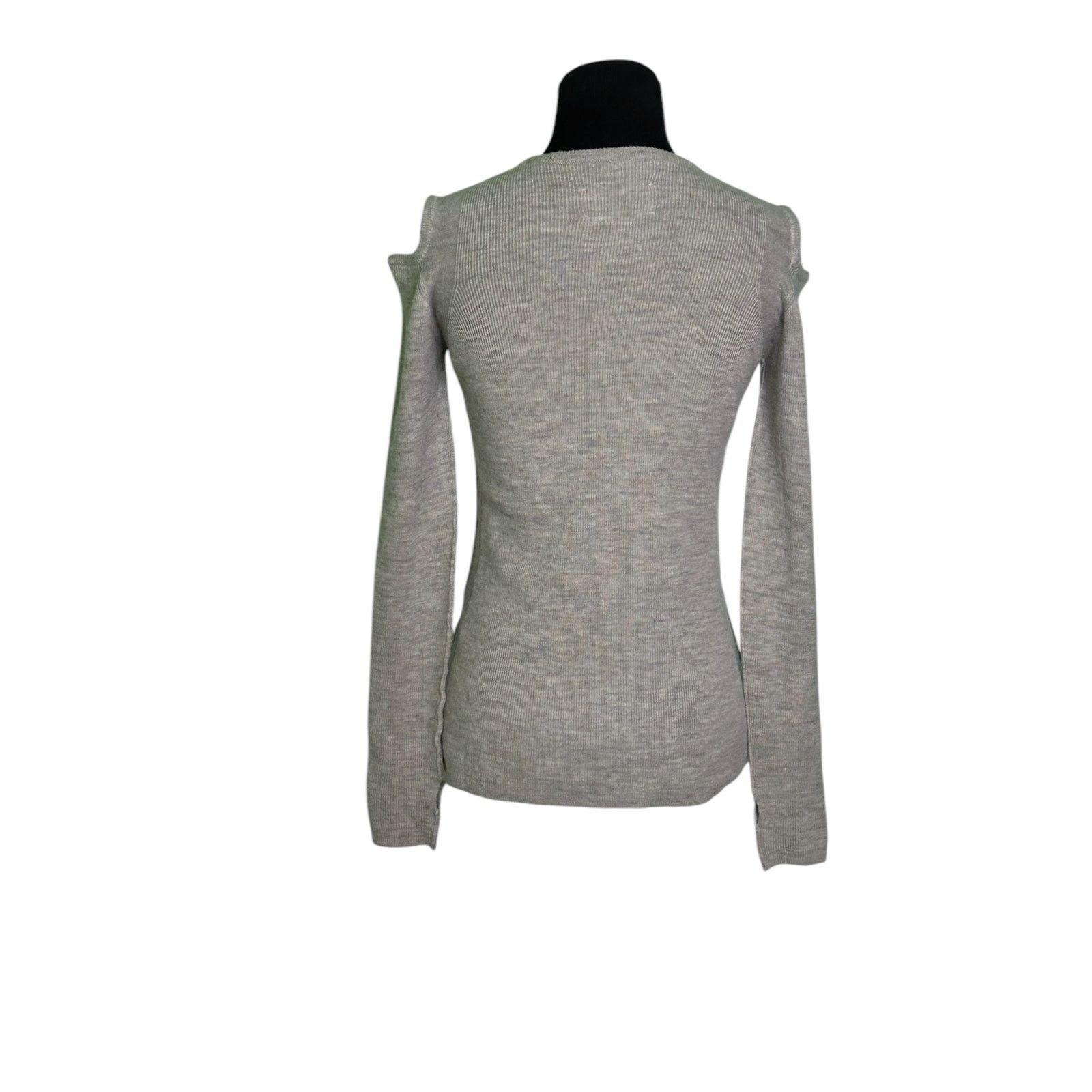 Current/Elliot CURRENT/ELLIOTT cold shoulder fitted sweater size 1 - US 2 Size XS / US 0-2 / IT 36-38 - 12 Thumbnail