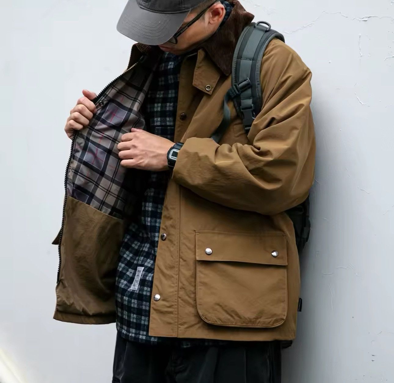 Vintage Streetwear Outdoor Cargo Windbreaker Casual Coat Jacket Size US S / EU 44-46 / 1 - 2 Thumbnail