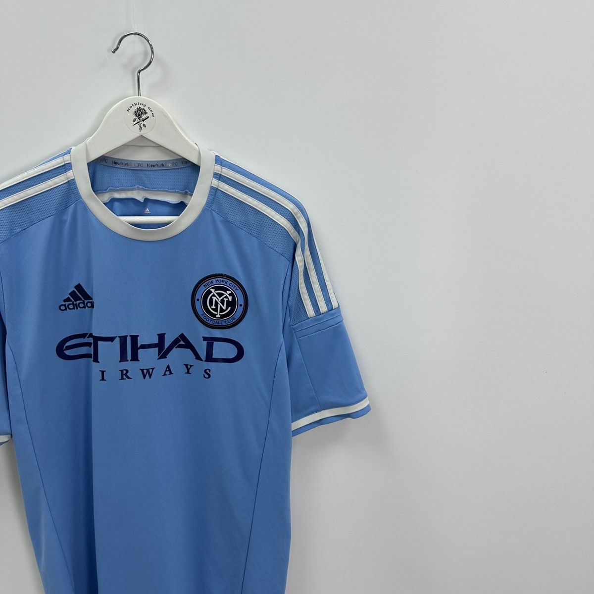 Other Vintage 00s New York City Adidas Home Jersey 2010 MLS hype Size US L / EU 52-54 / 3 - 2 Thumbnail