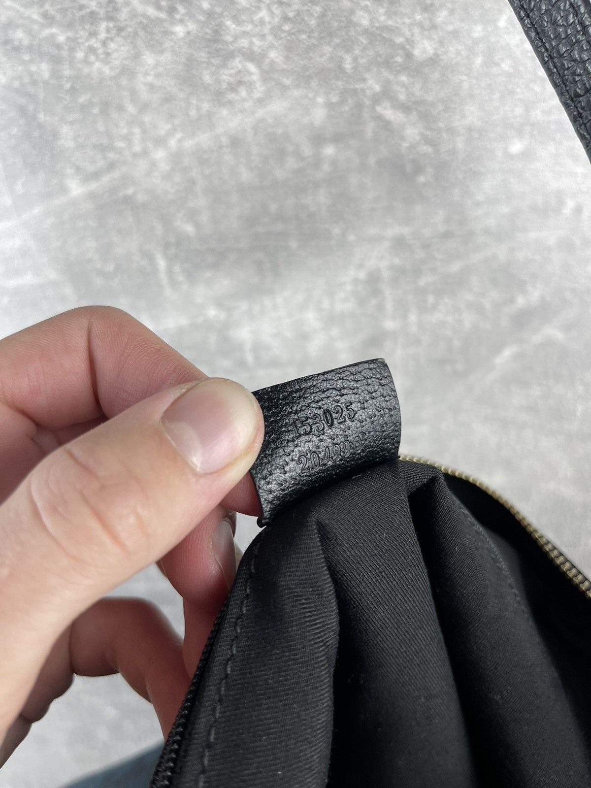 Gucci × Tom Ford × Vintage Gucci Guccissima 00s Leather Black Shoulders Tote Bag Size ONE SIZE - 15 Thumbnail