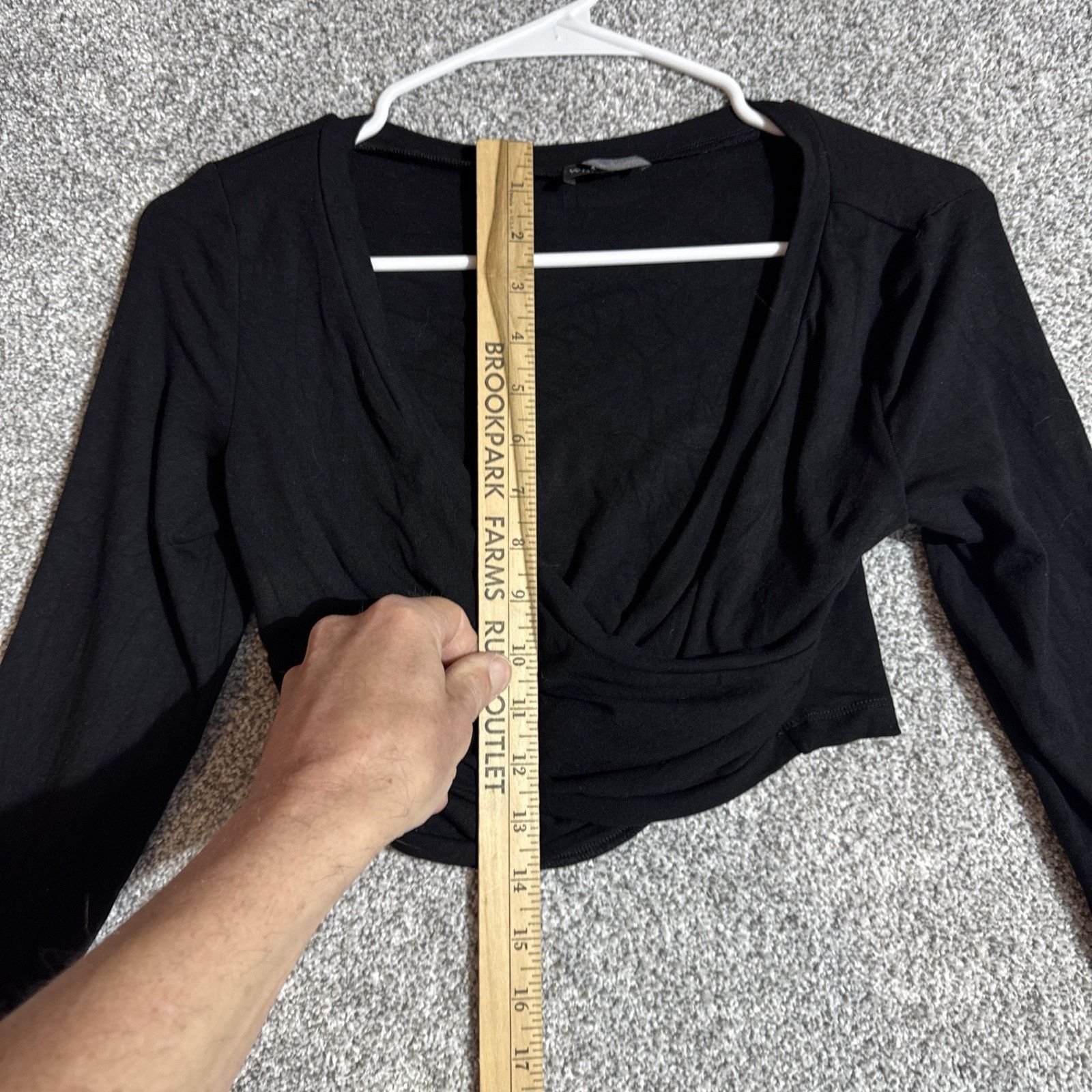 Other White Fox Cropped Top Womens M Y2K Edgy Coquette Streetwear Size M / US 6-8 / IT 42-44 - 3 Thumbnail