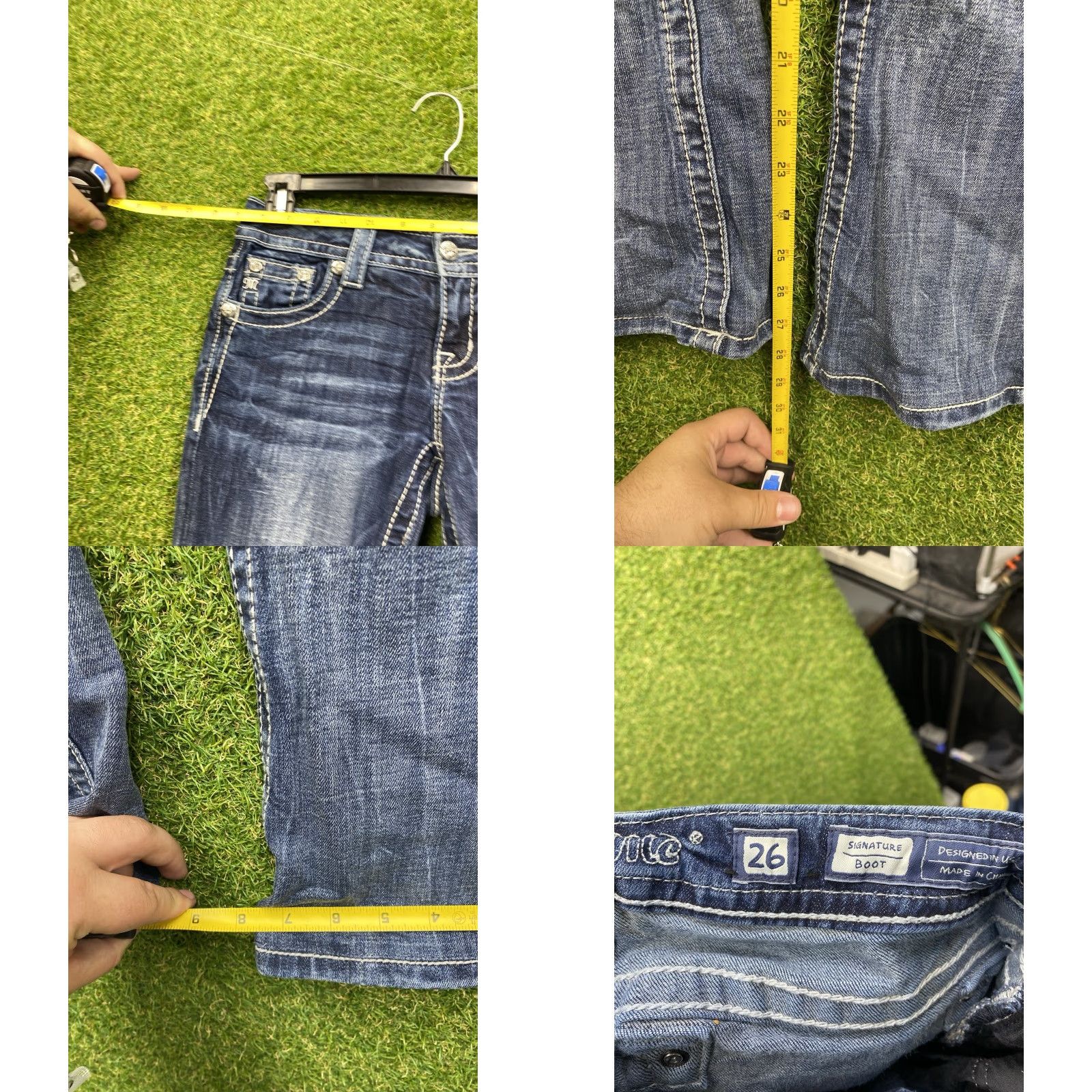 Miss Me Miss Me Women’s Bootcut Jeans Size 26" / US 2 / IT 38 - 8 Thumbnail
