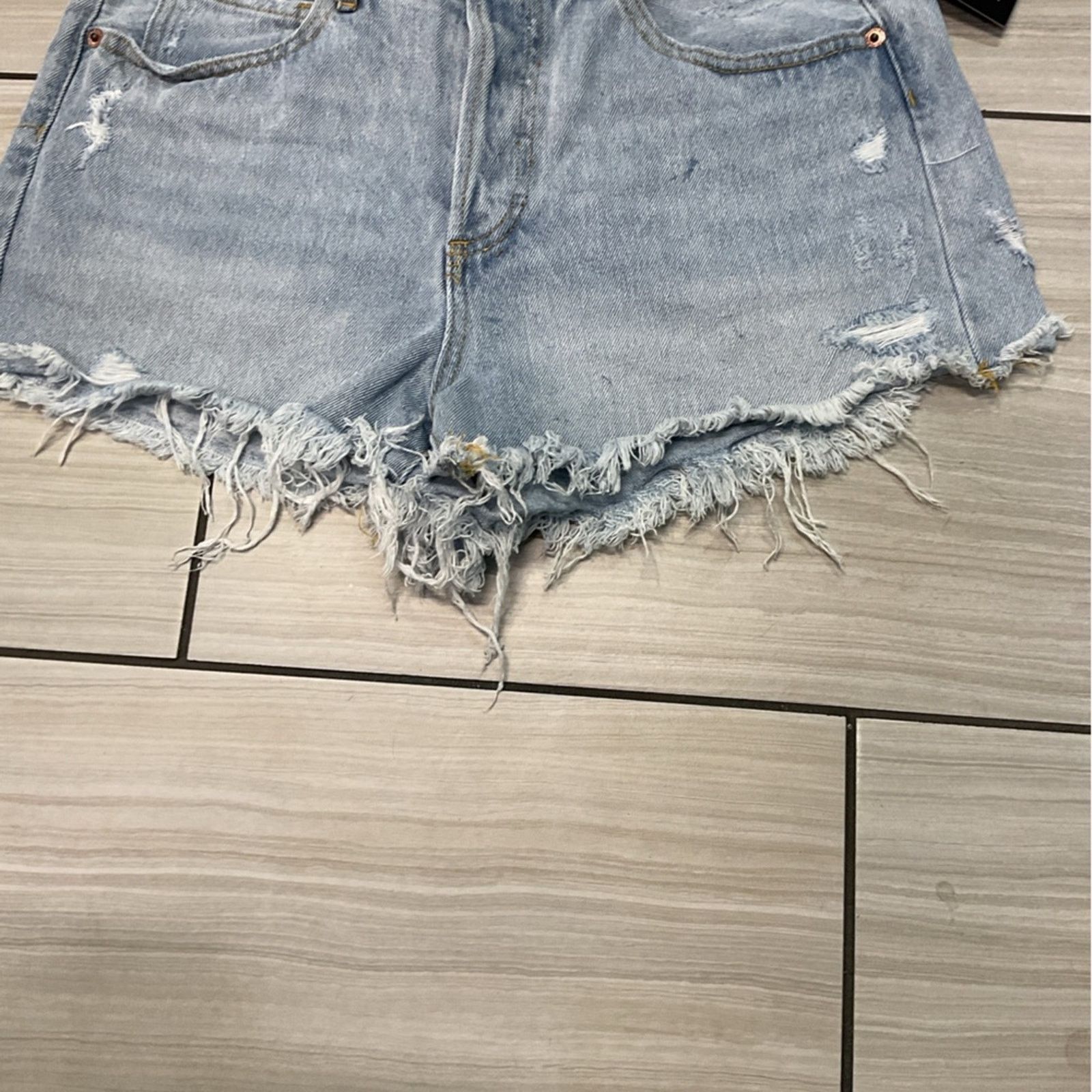 Vintage Simple Society High-Rise Cutoff Shorts Size 28" / US 6 / IT 42 - 6 Thumbnail