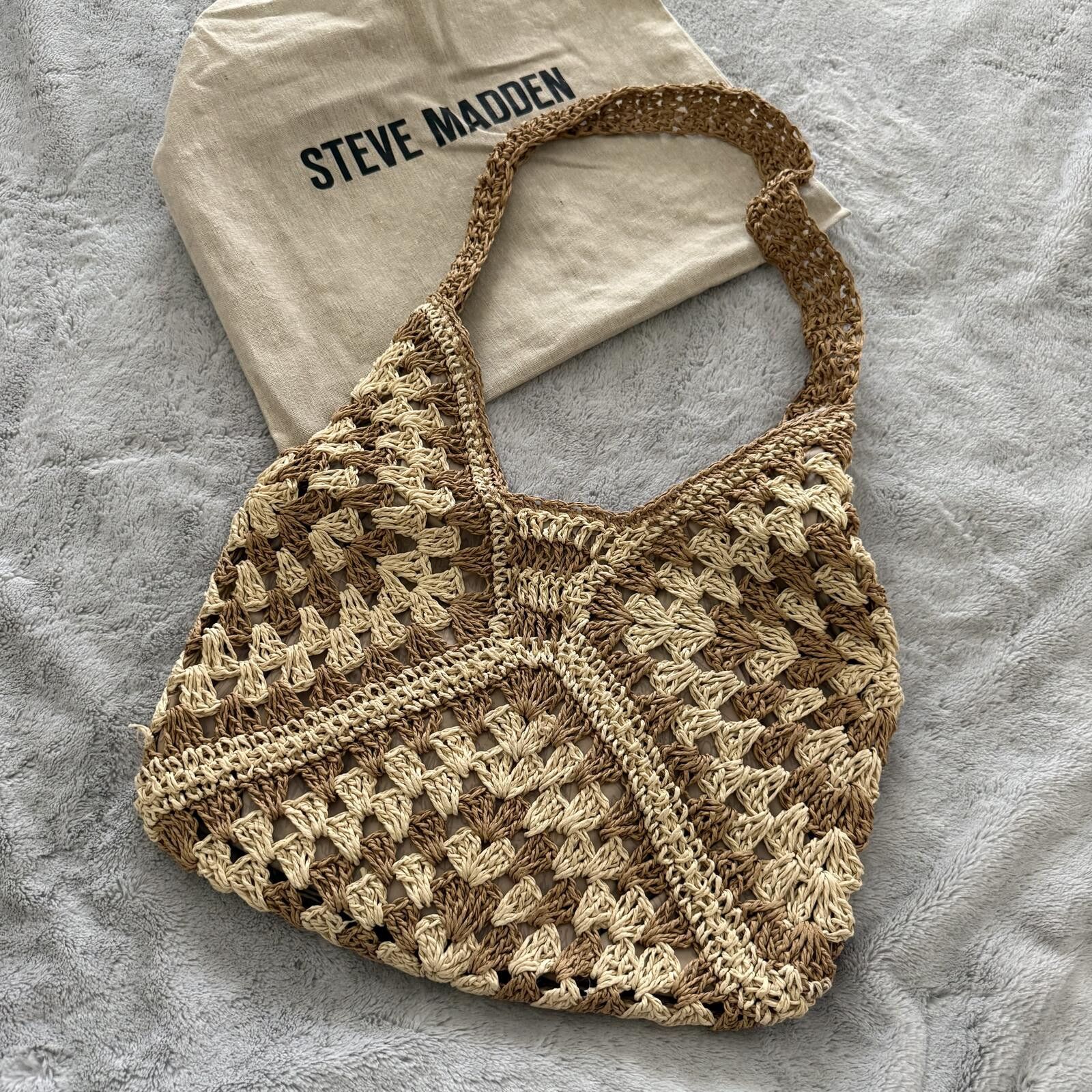 Steve Madden Steve Madden Crochet Shoulder Bag Size ONE SIZE - 1 Thumbnail