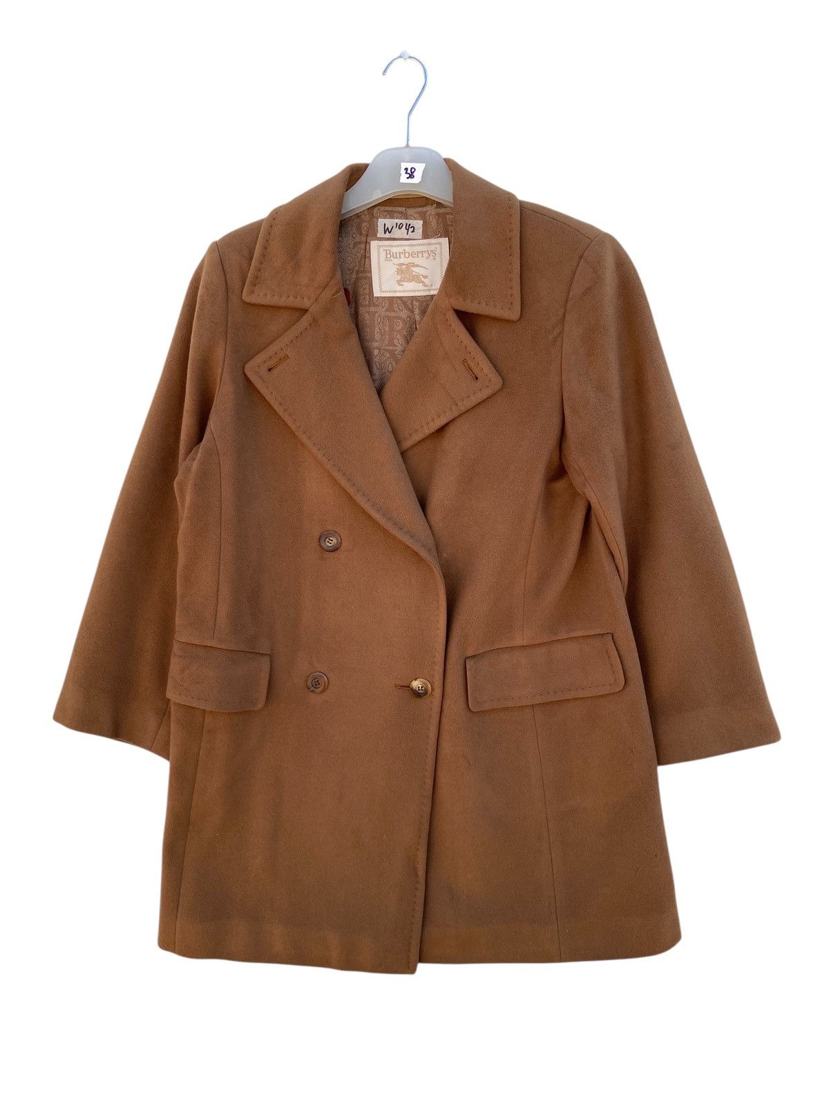 Burberry Vintage Burberry Double Breast Coat Size M / US 6-8 / IT 42-44 - 1 Thumbnail