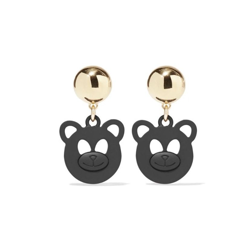 Moschino AW15 Moschino Jeremy Scott Teddy Bear Clip On Earrings Size ONE SIZE - 6 Thumbnail