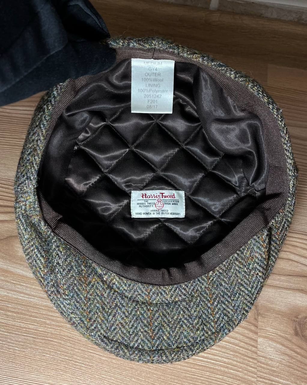 Harris Tweed Harris Tweed Vintage Cap Hat Size 30 - 6 Thumbnail