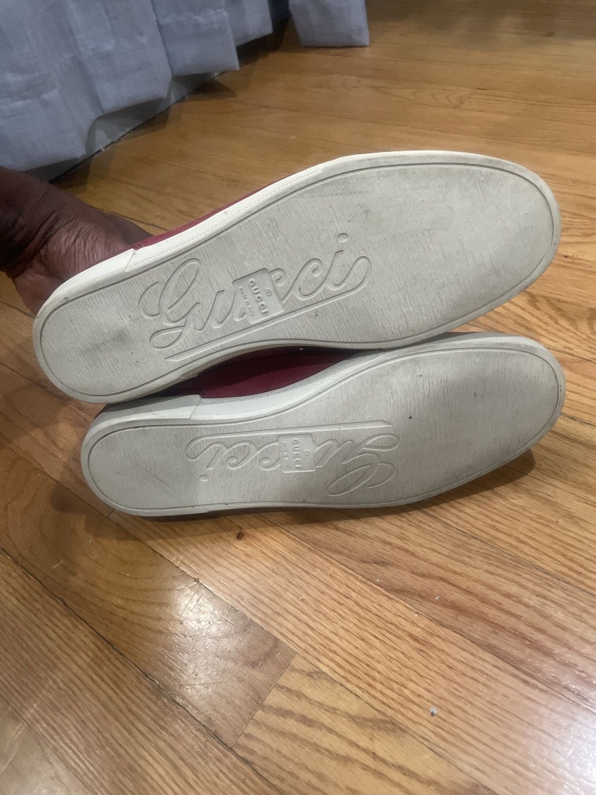 Gucci Classic Gucci sneakers Size US 9.5 / EU 42-43 - 4 Thumbnail