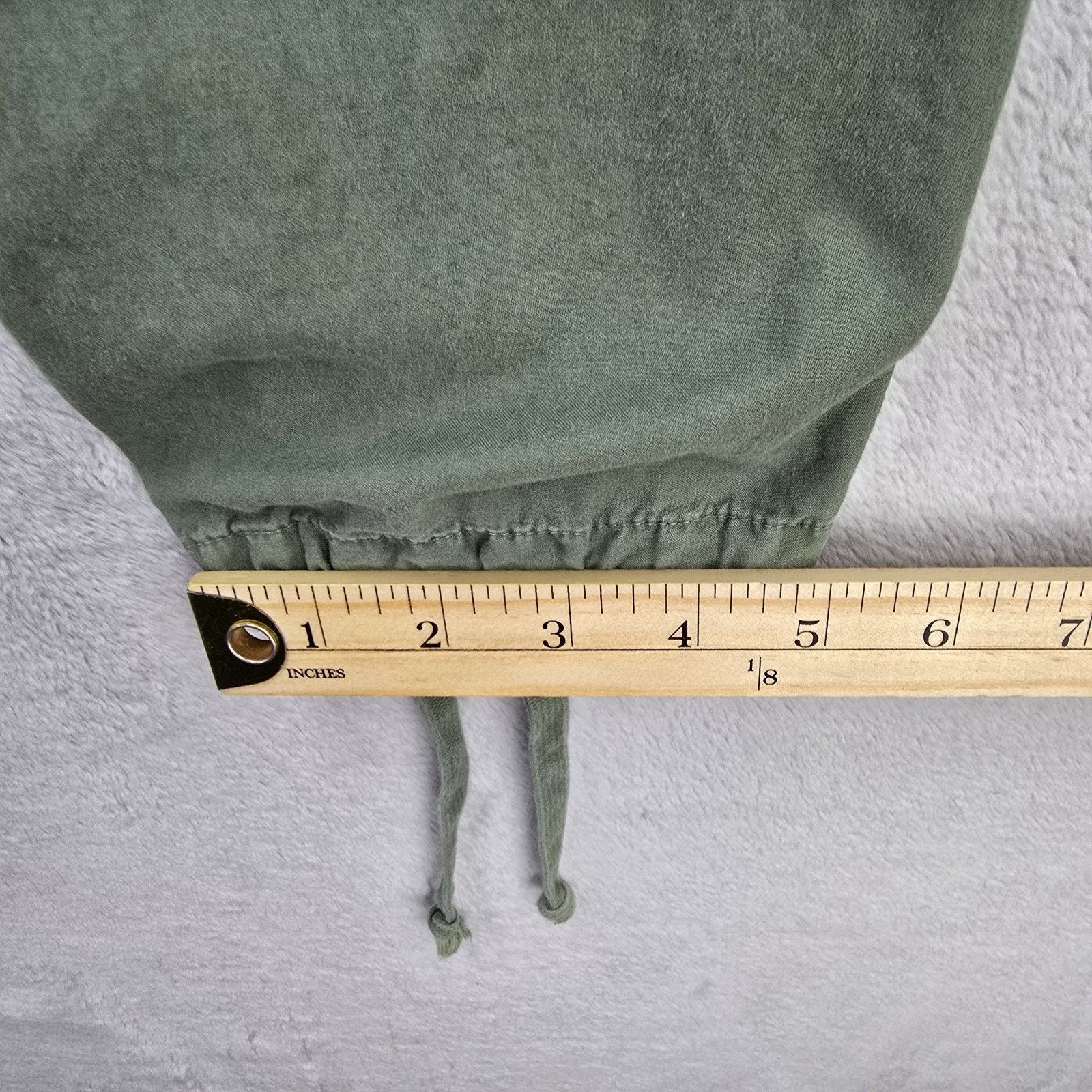 John Elliott John Elliott Back Sateen Cargo Pants Sz 3 Large Olive Green Size US 36 / EU 52 - 11 Thumbnail