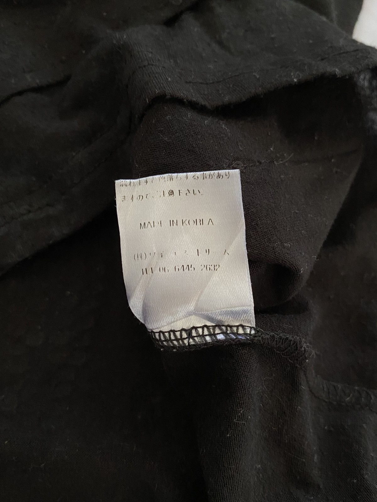Japanese Brand short sleeve black hoodie japanese punk style Size XS / US 0-2 / IT 36-38 - 5 Thumbnail