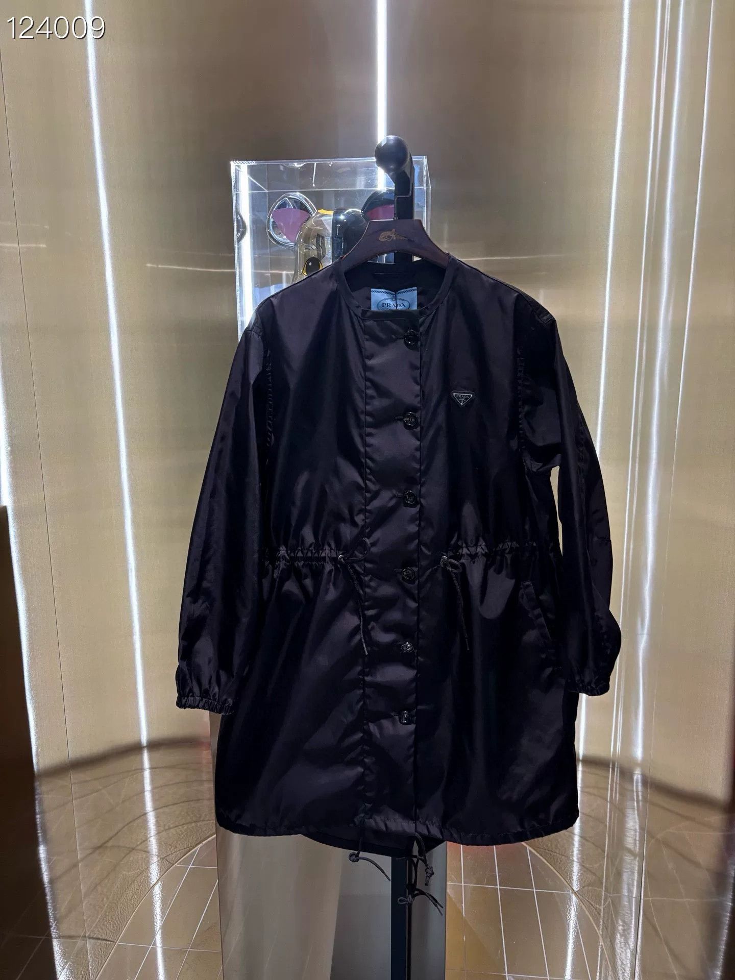 Prada Prada Unisex Nylon Long Trench Coat Size US M / EU 48-50 / 2 - 1 Thumbnail