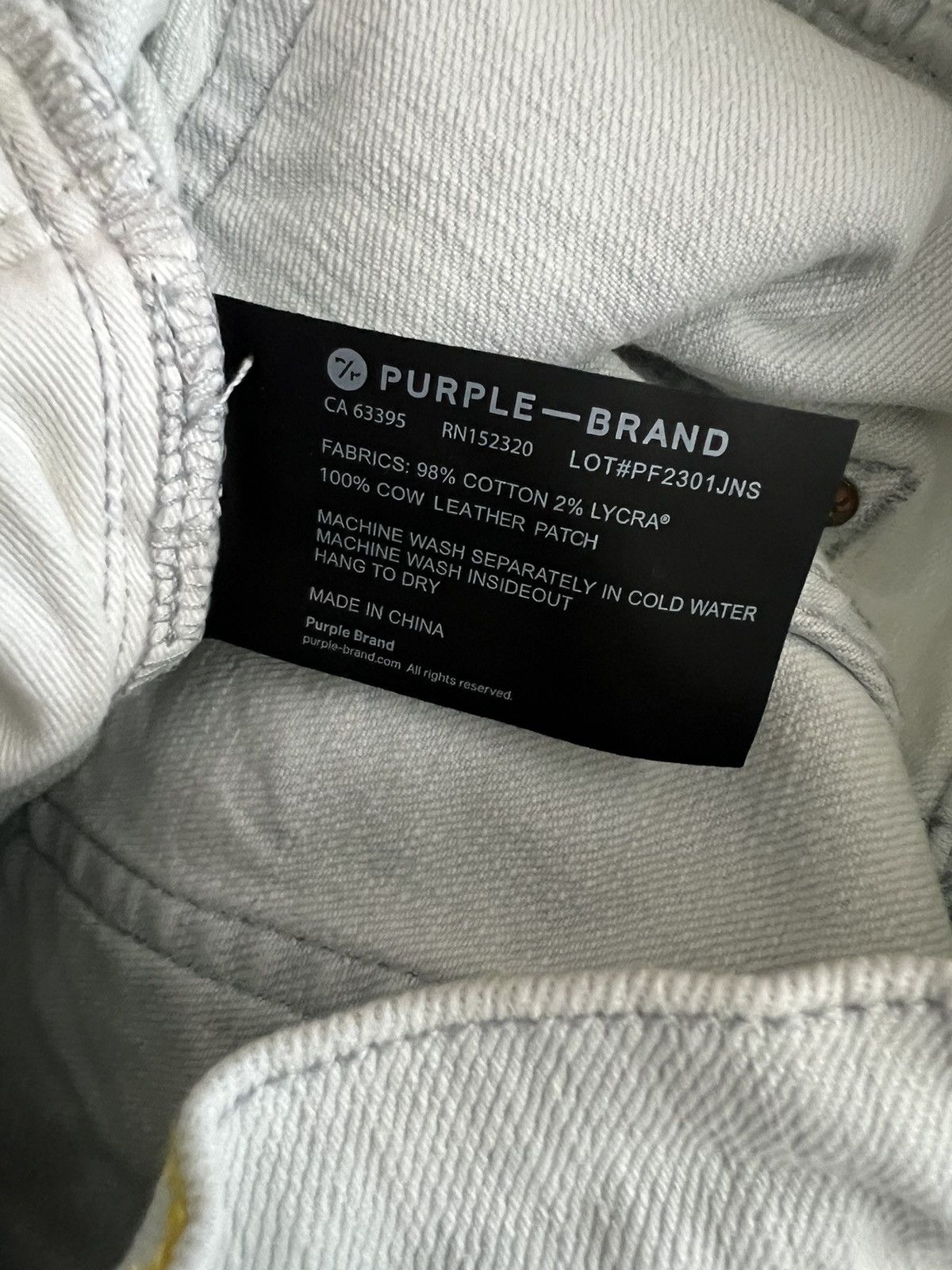 Purple Brand Purple Brand Jeans Men Slim Straight Blue P005 Size 29/30 Size US 29 - 9 Thumbnail