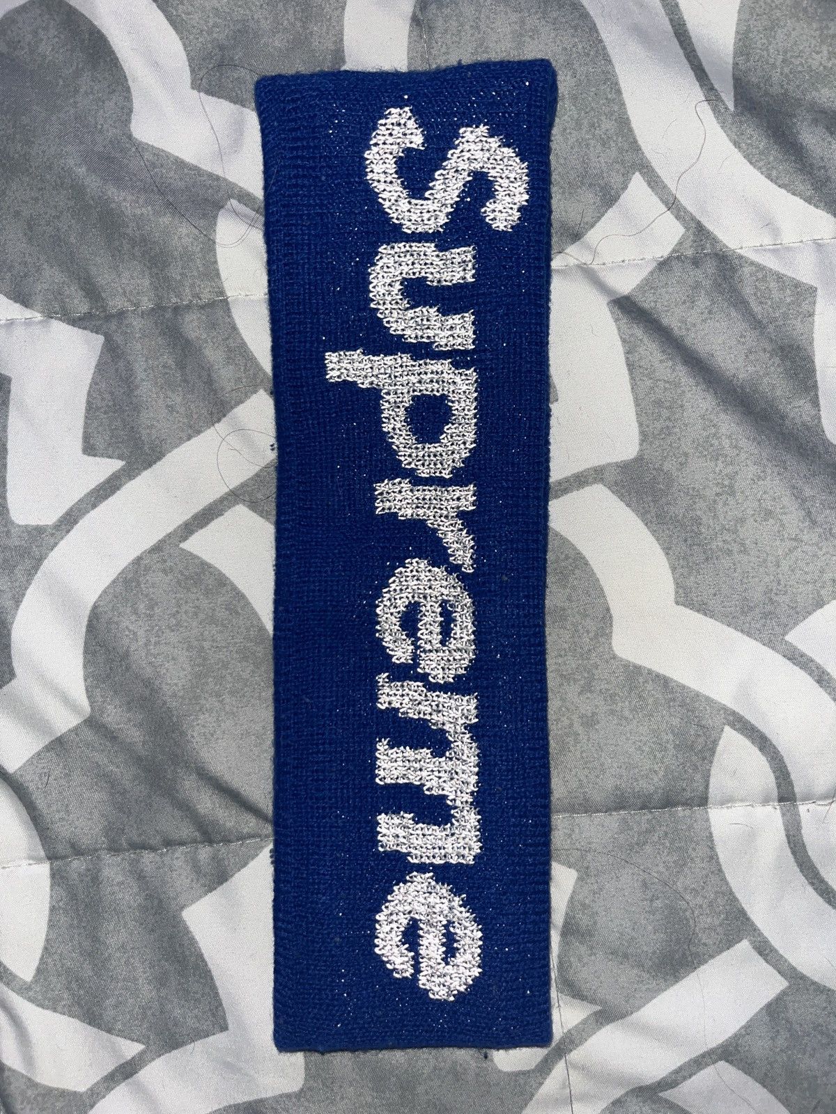 Supreme Supreme Headband Blue Size ONE SIZE - 1 Thumbnail