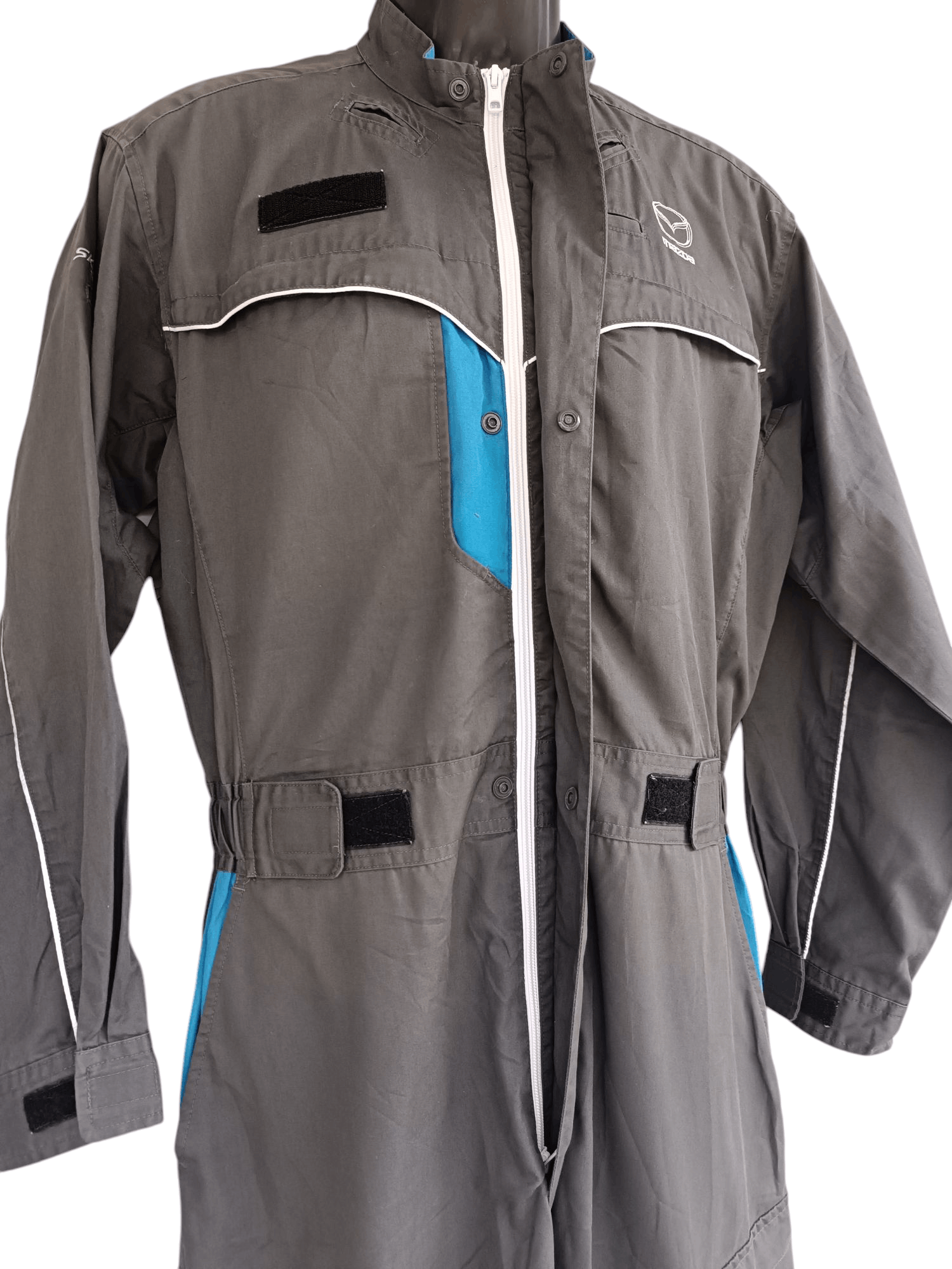 Japanese Brand Vintage MAZDA Japanese Racing Team Coverall CR02 Size US 32 / EU 48 - 2 Thumbnail