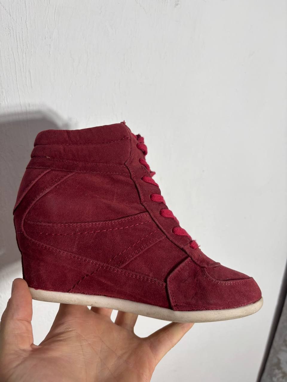 Other Isabel Marant Etoile style Suede Hi-Top Sneakers Shoes Size US 8 / IT 38 - 15 Thumbnail